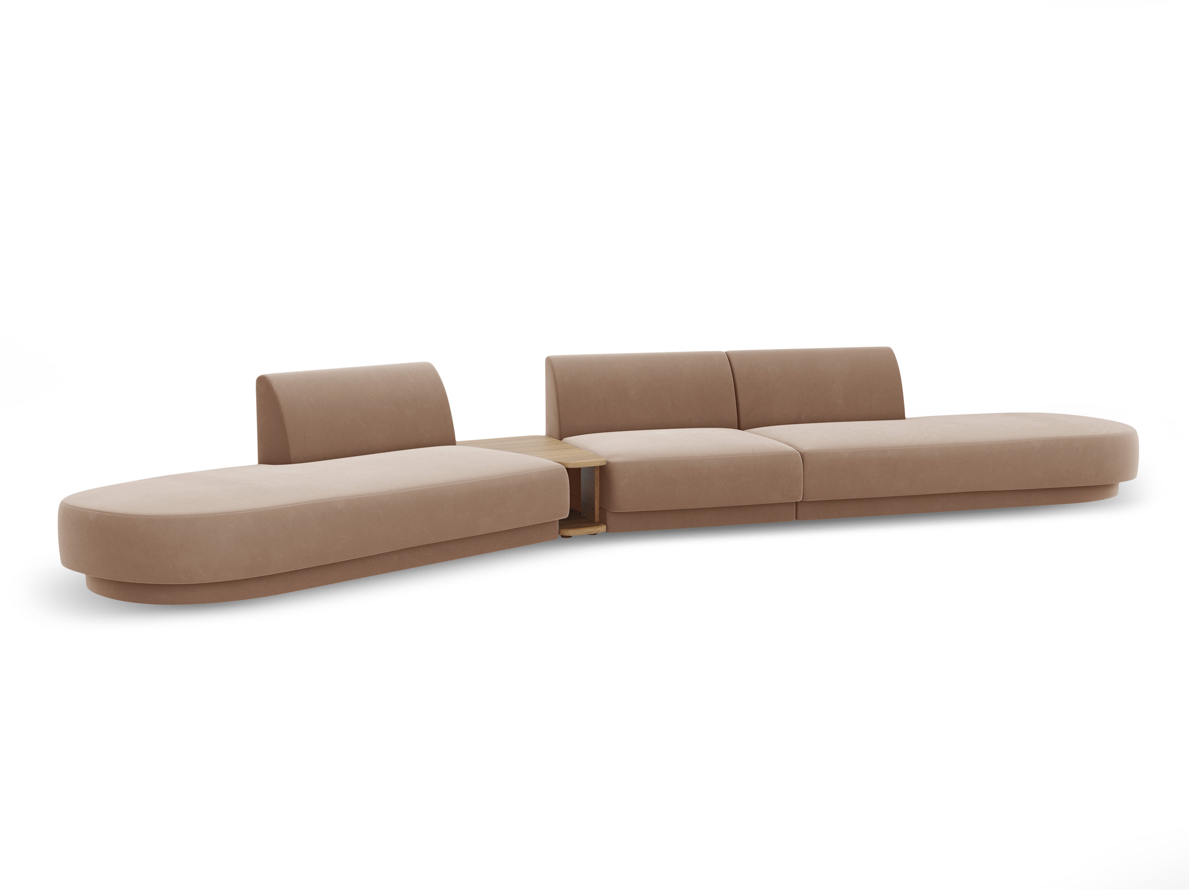 Sofa Miley 430x154cm, Material: Samt