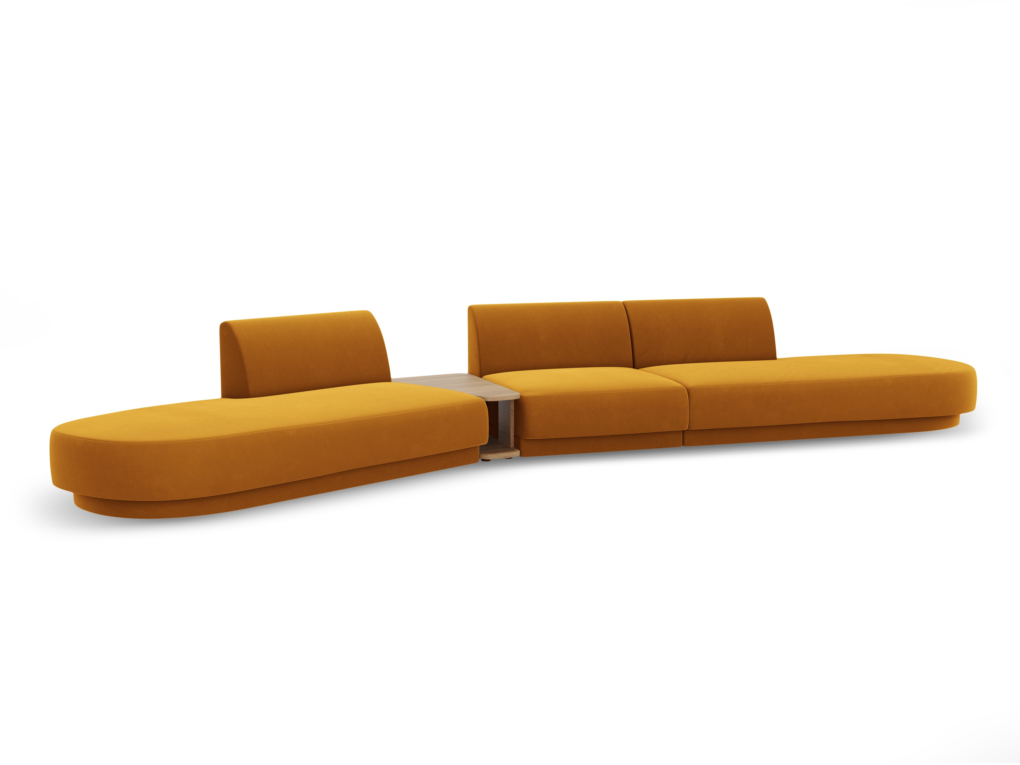 Sofa Miley 430x154cm, Material: Samt