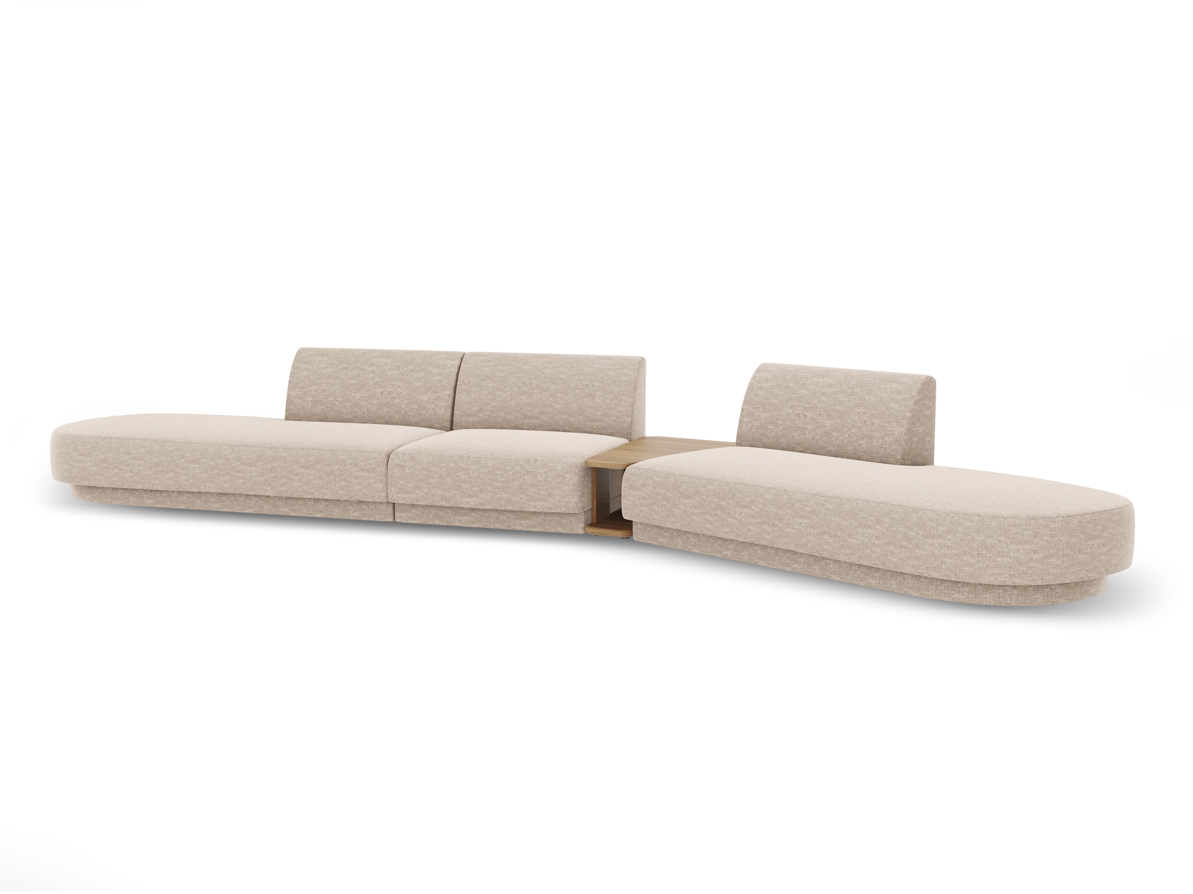 Sofa Miley 430x154cm, Material: Chenille Eden