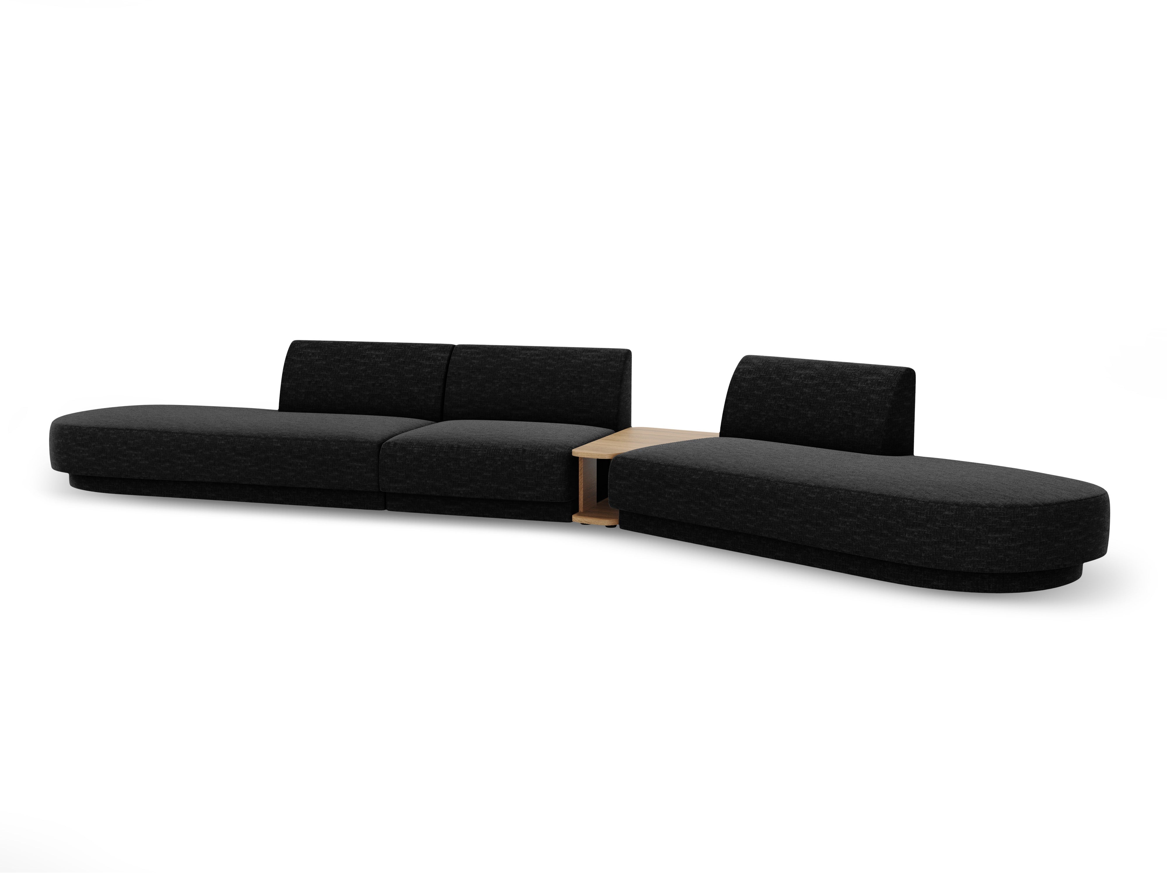Sofa Miley 430x154cm, Material: Chenille Eden