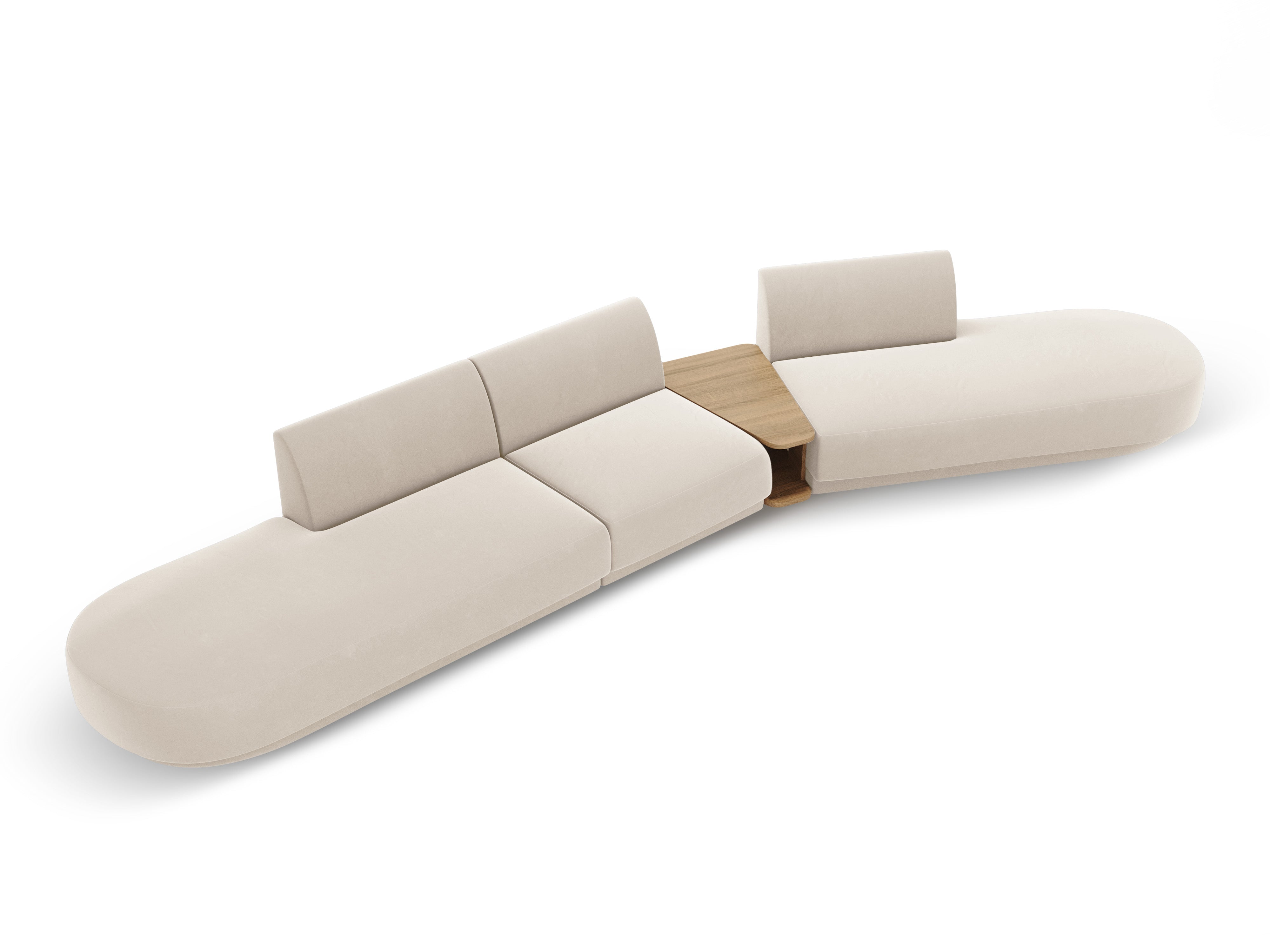 Sofa Miley 430x154cm, Material: Samt