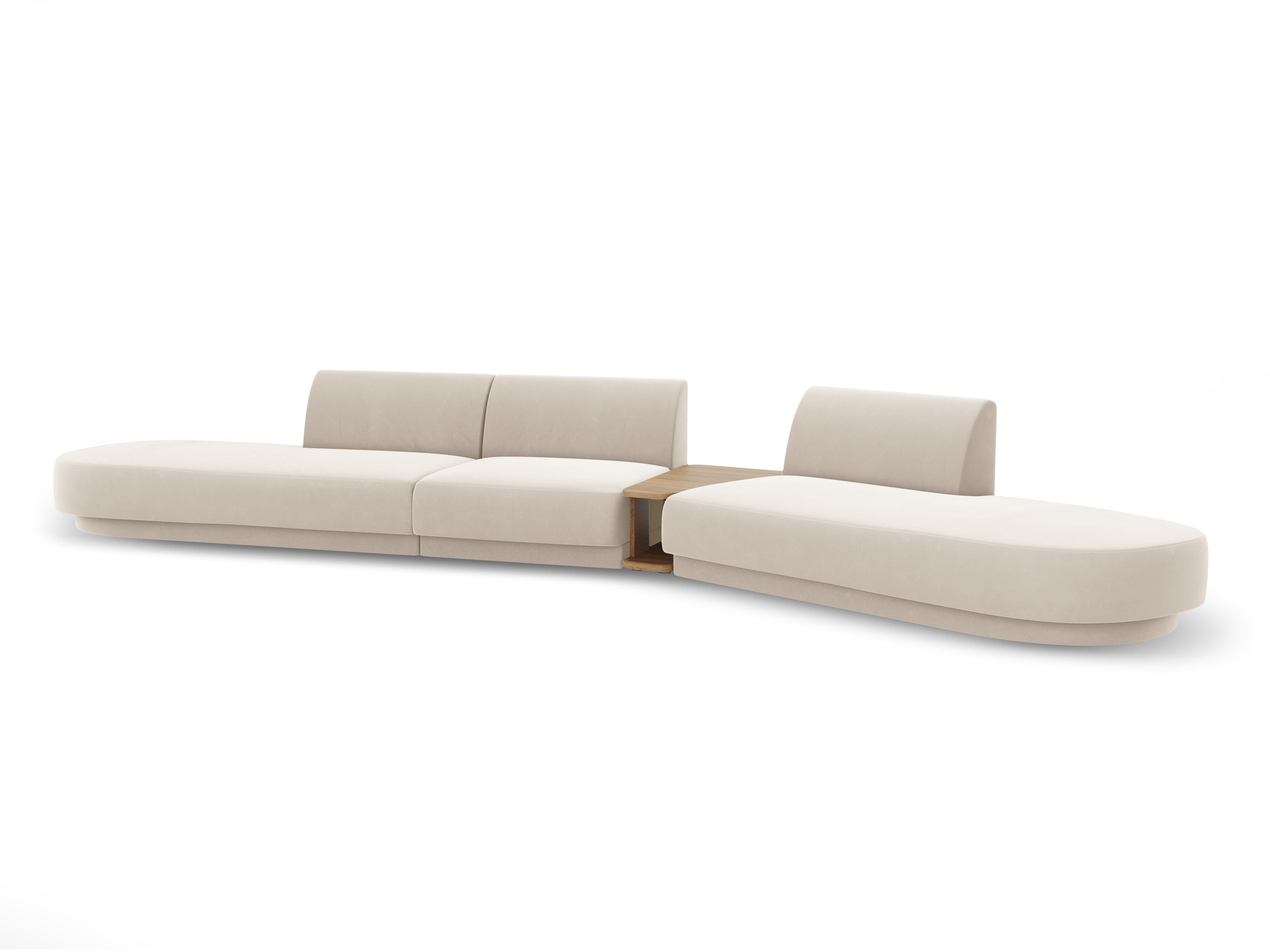 Sofa Miley 430x154cm, Material: Samt