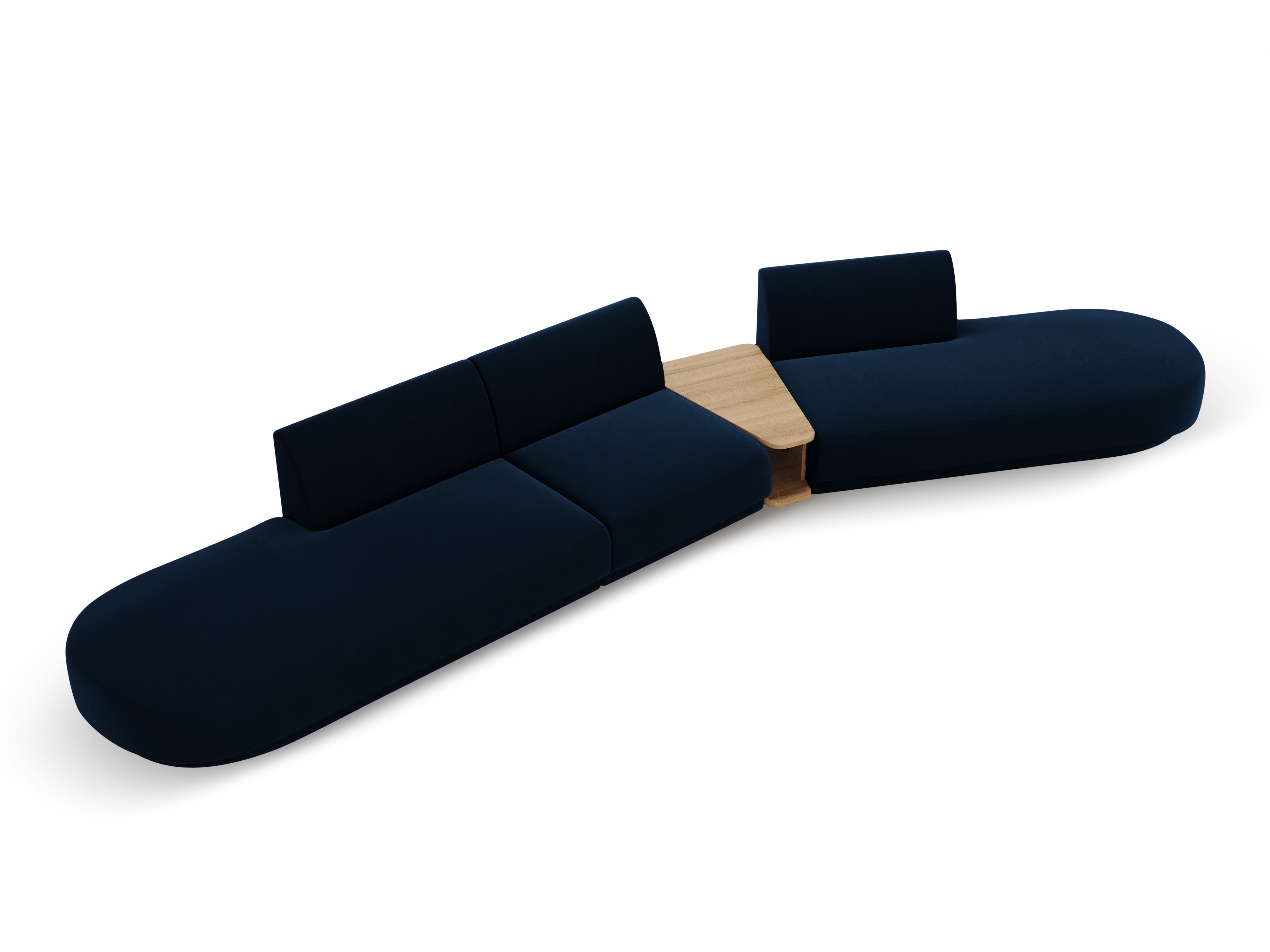 Sofa Miley 430x154cm, Material: Samt