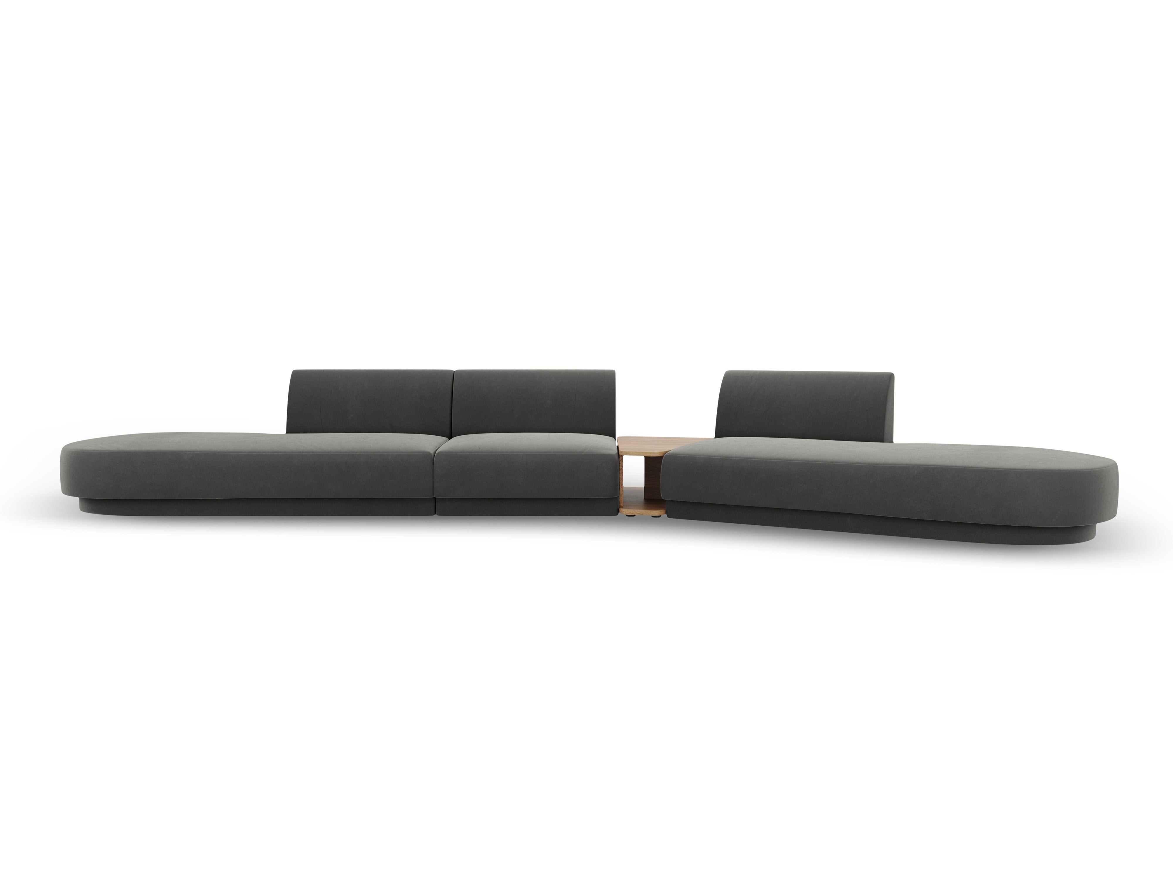 Sofa Miley 430x154cm, Material: Samt