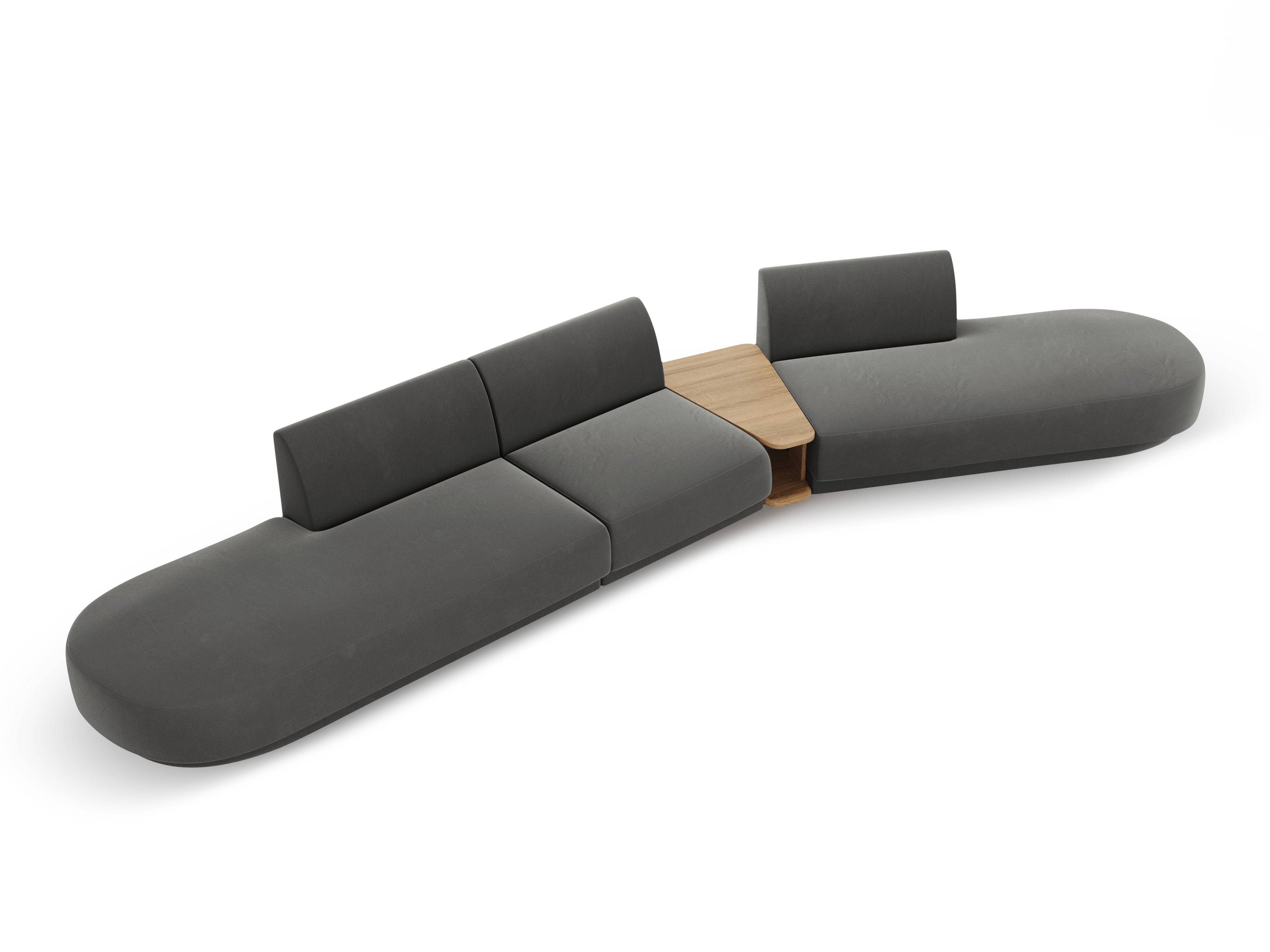 Sofa Miley 430x154cm, Material: Samt