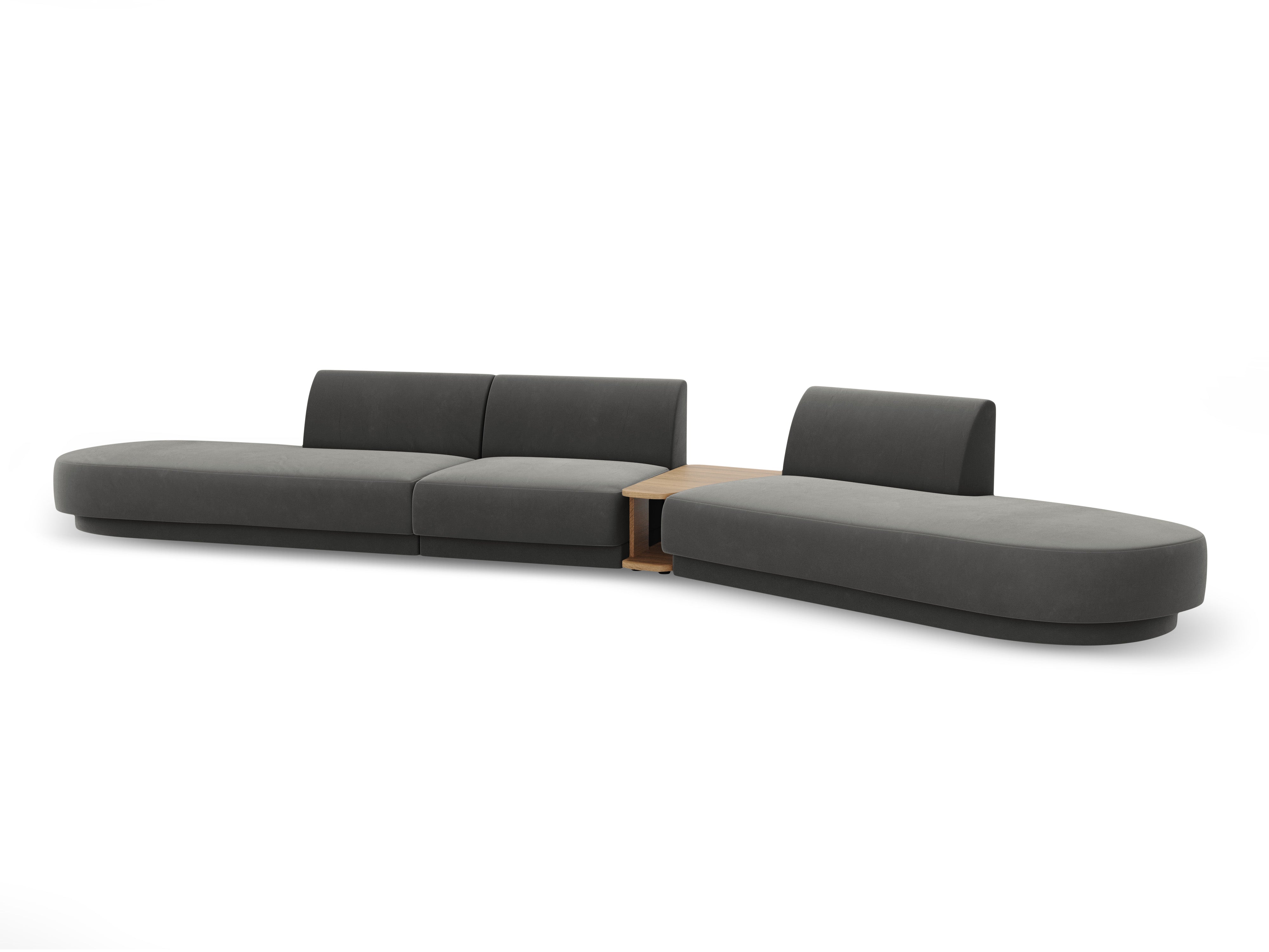 Sofa Miley 430x154cm, Material: Samt