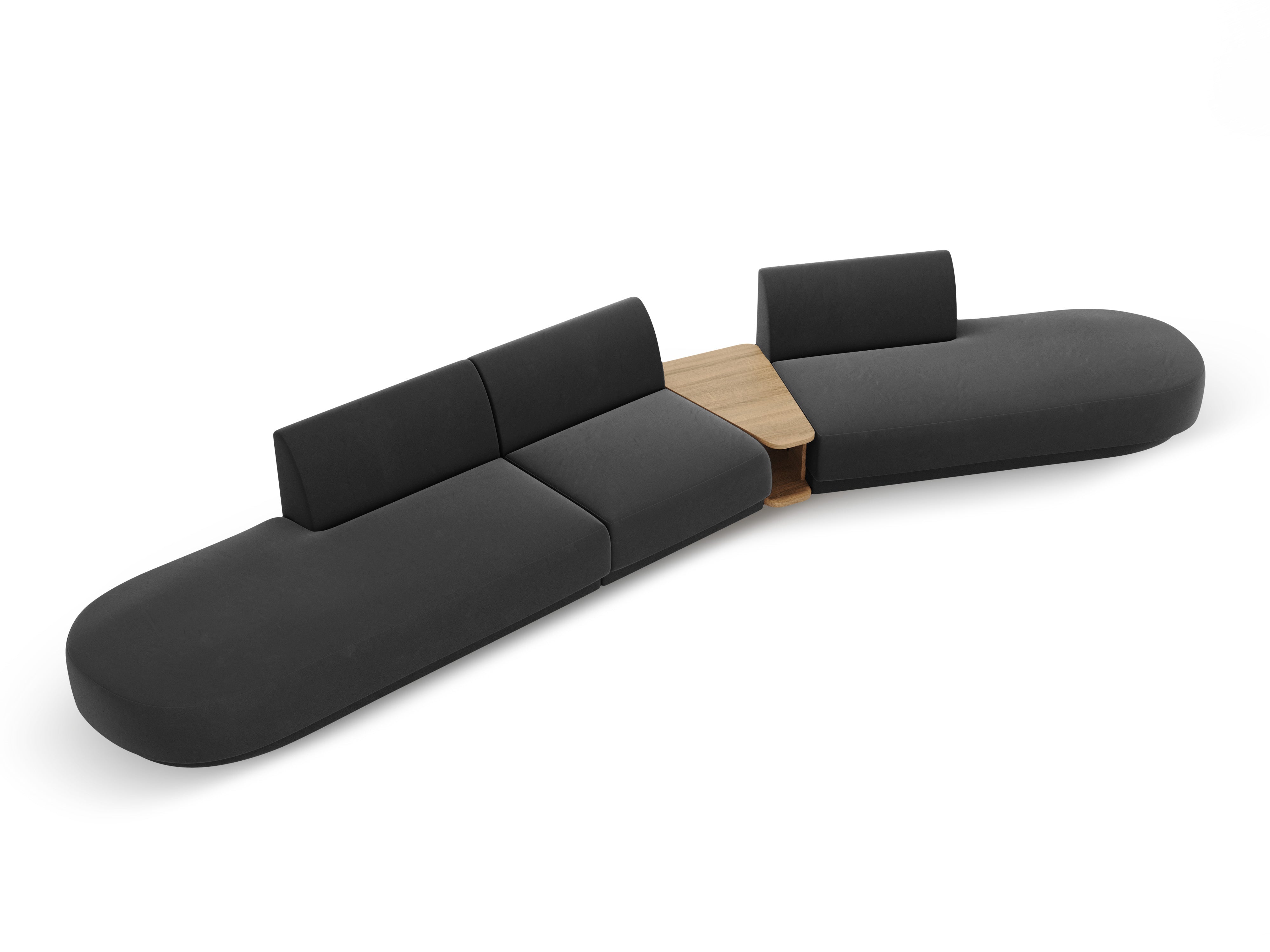 Sofa Miley 430x154cm, Material: Samt