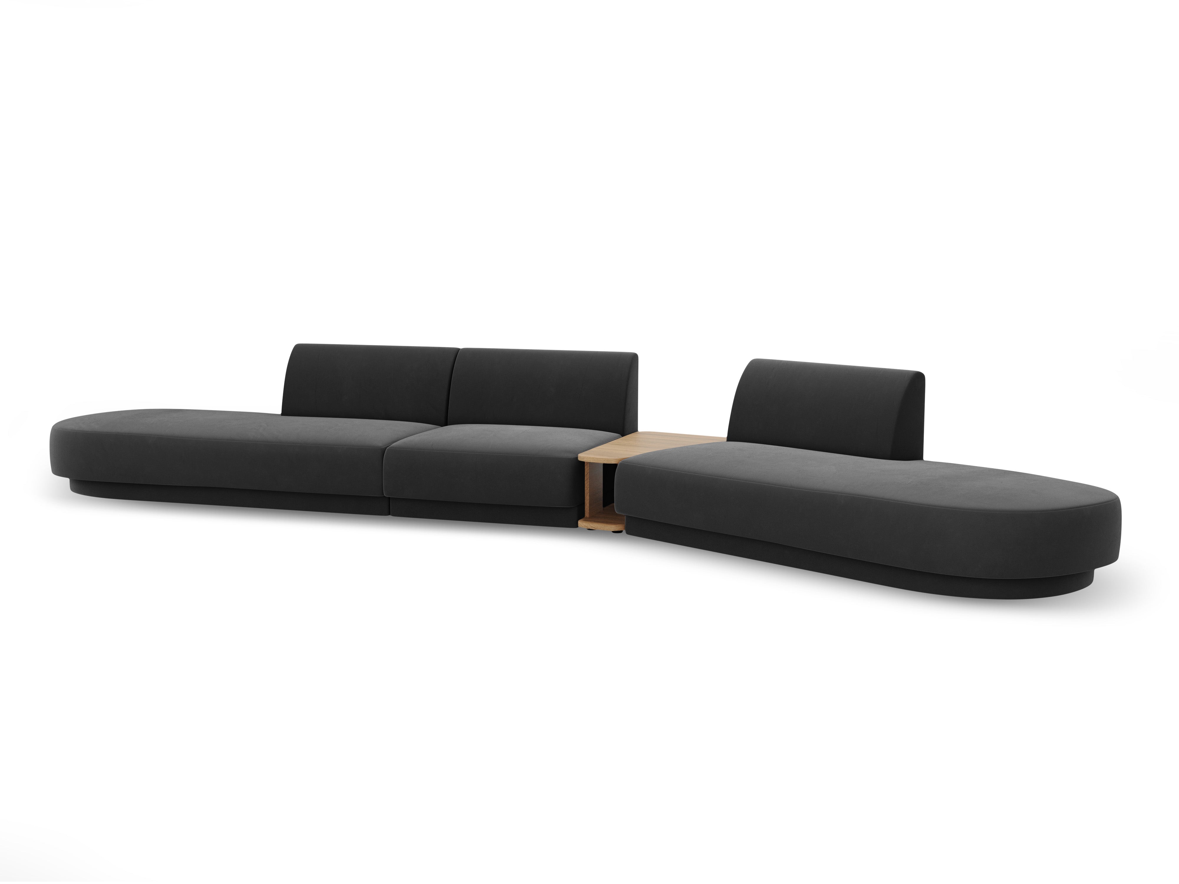 Sofa Miley 430x154cm, Material: Samt