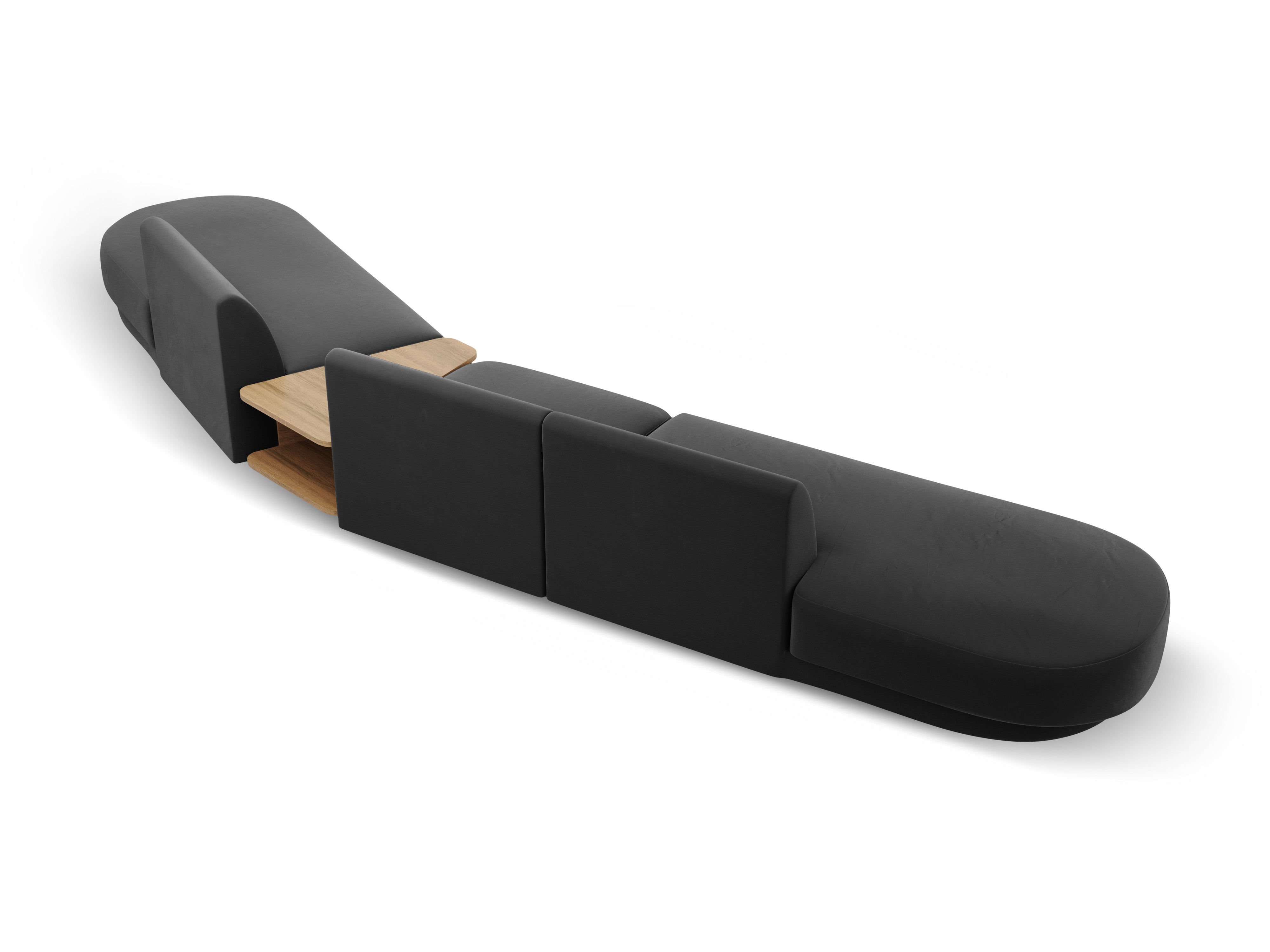 Sofa Miley 430x154cm, Material: Samt