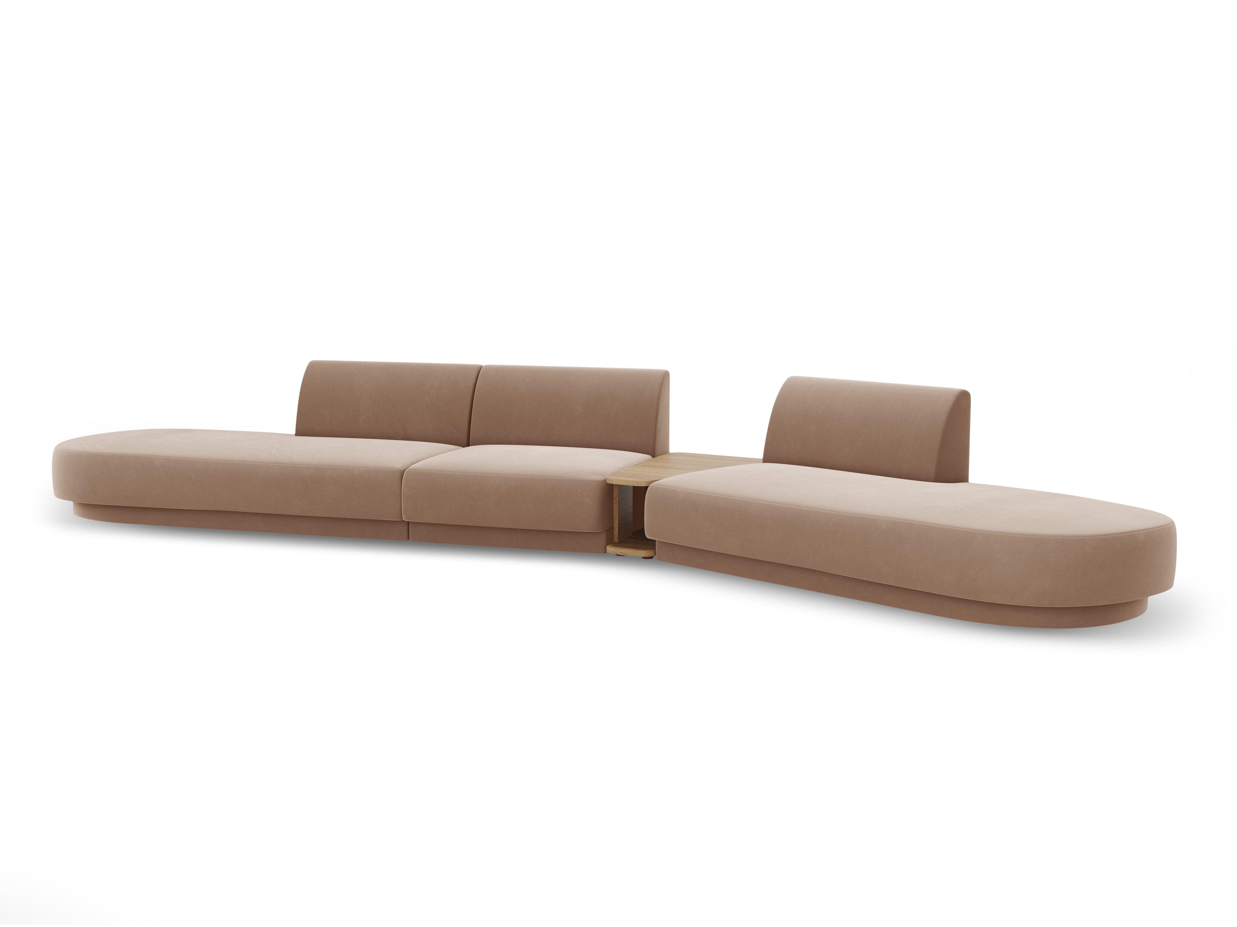 Sofa Miley 430x154cm, Material: Samt