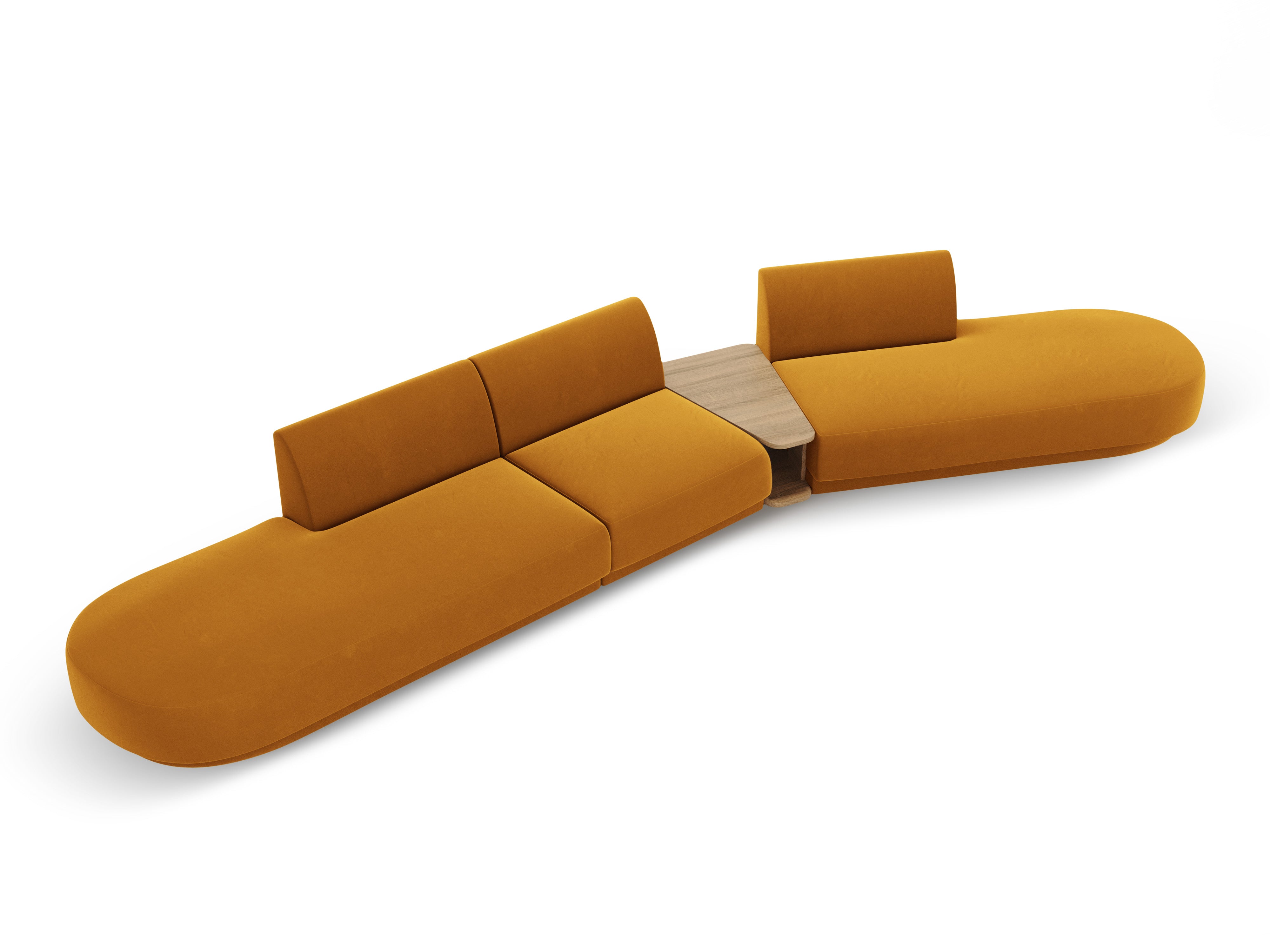 Sofa Miley 430x154cm, Material: Samt