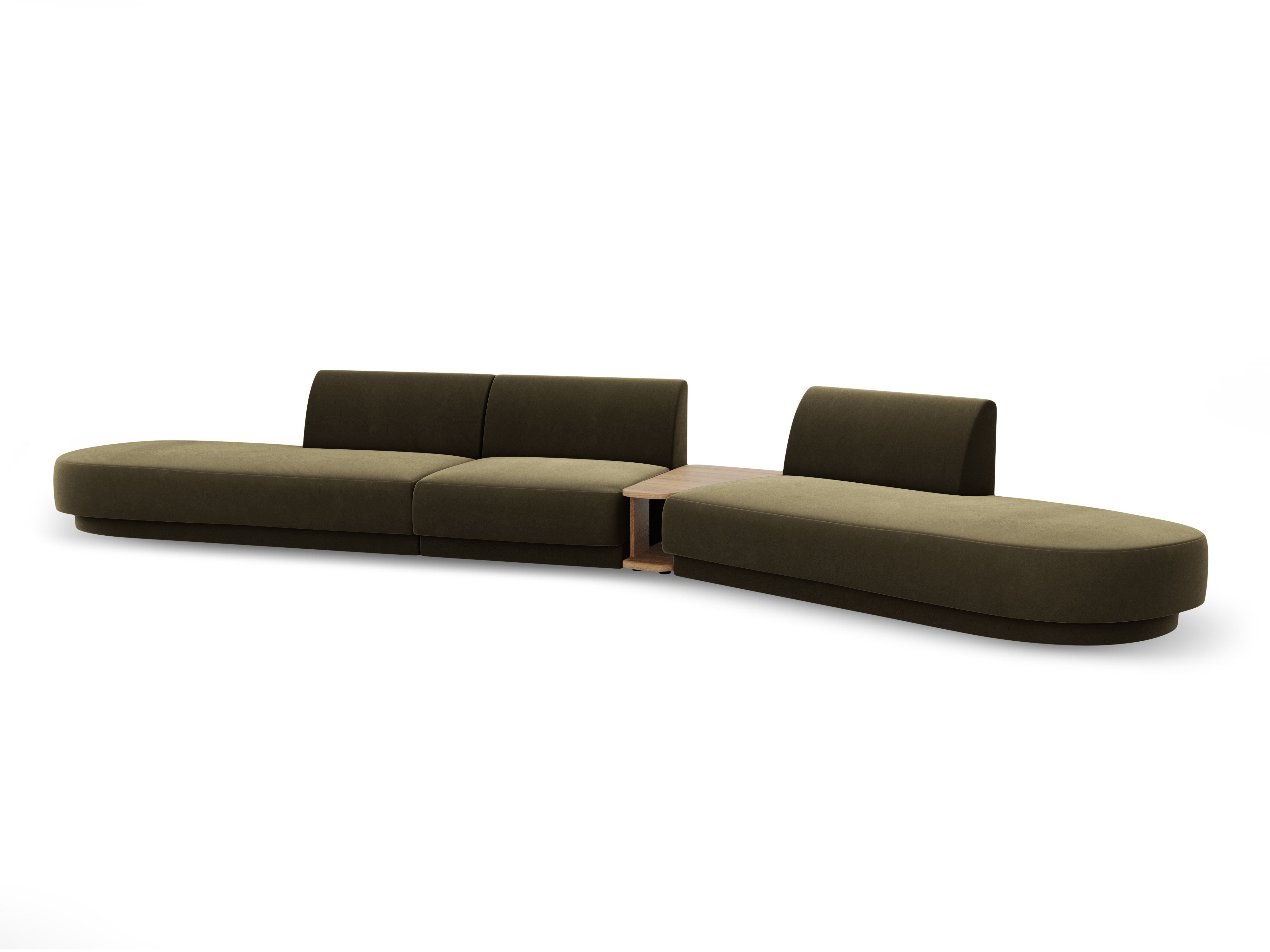 Sofa Miley 430x154cm, Material: Samt
