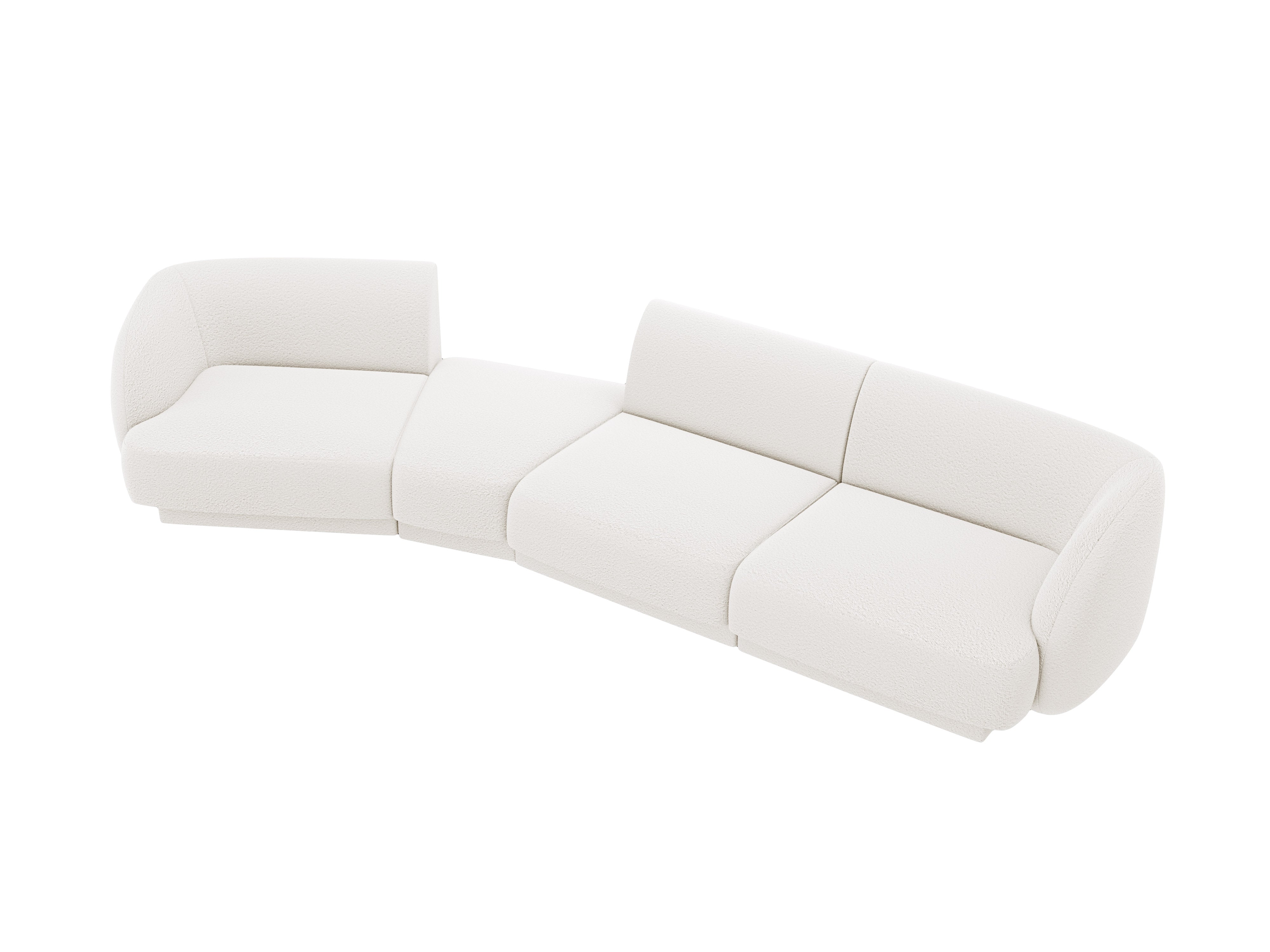 Sofa Miley 327x132cm, Material: Bouclé