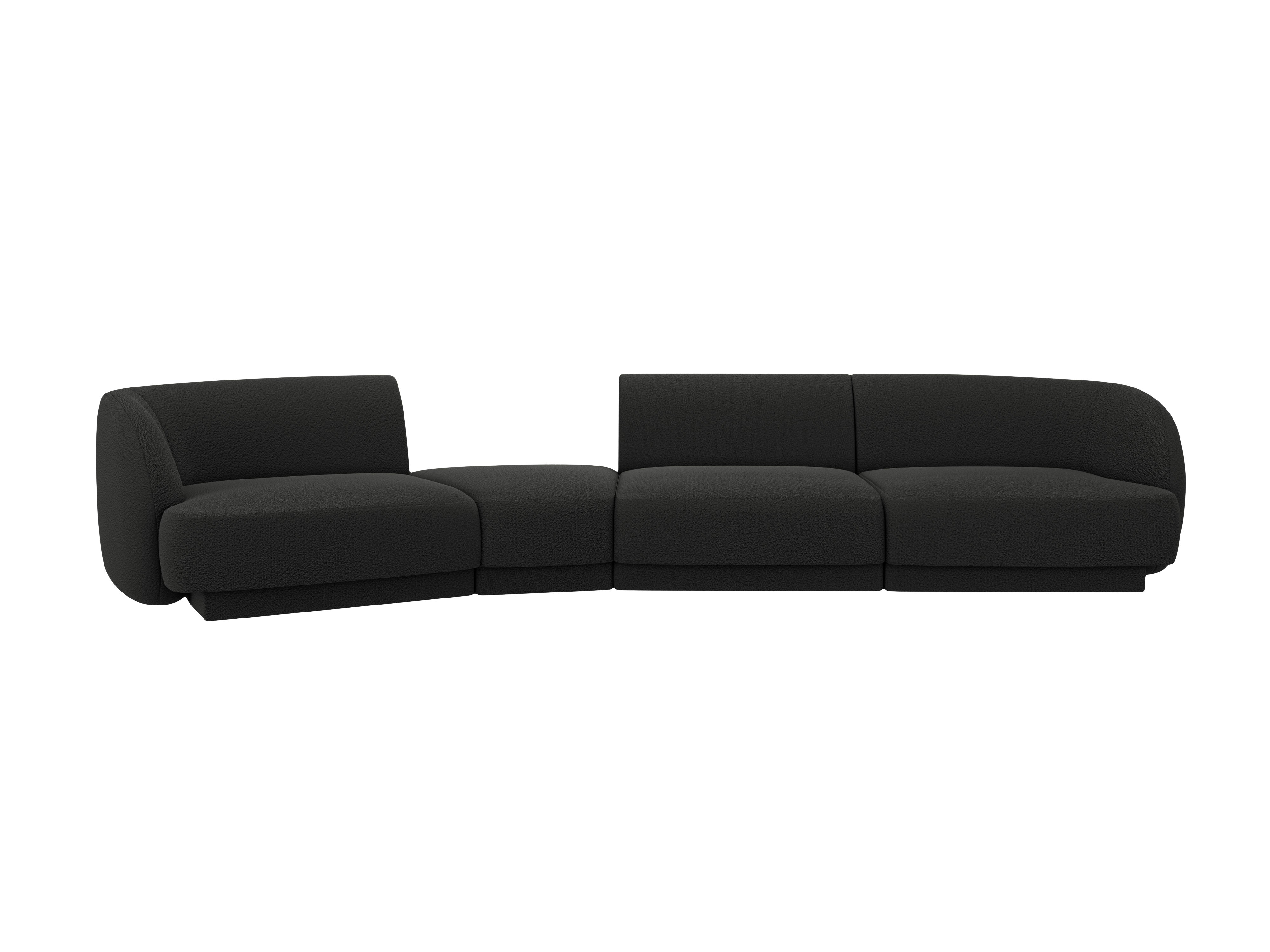 Sofa Miley 327x132cm, Material: Bouclé