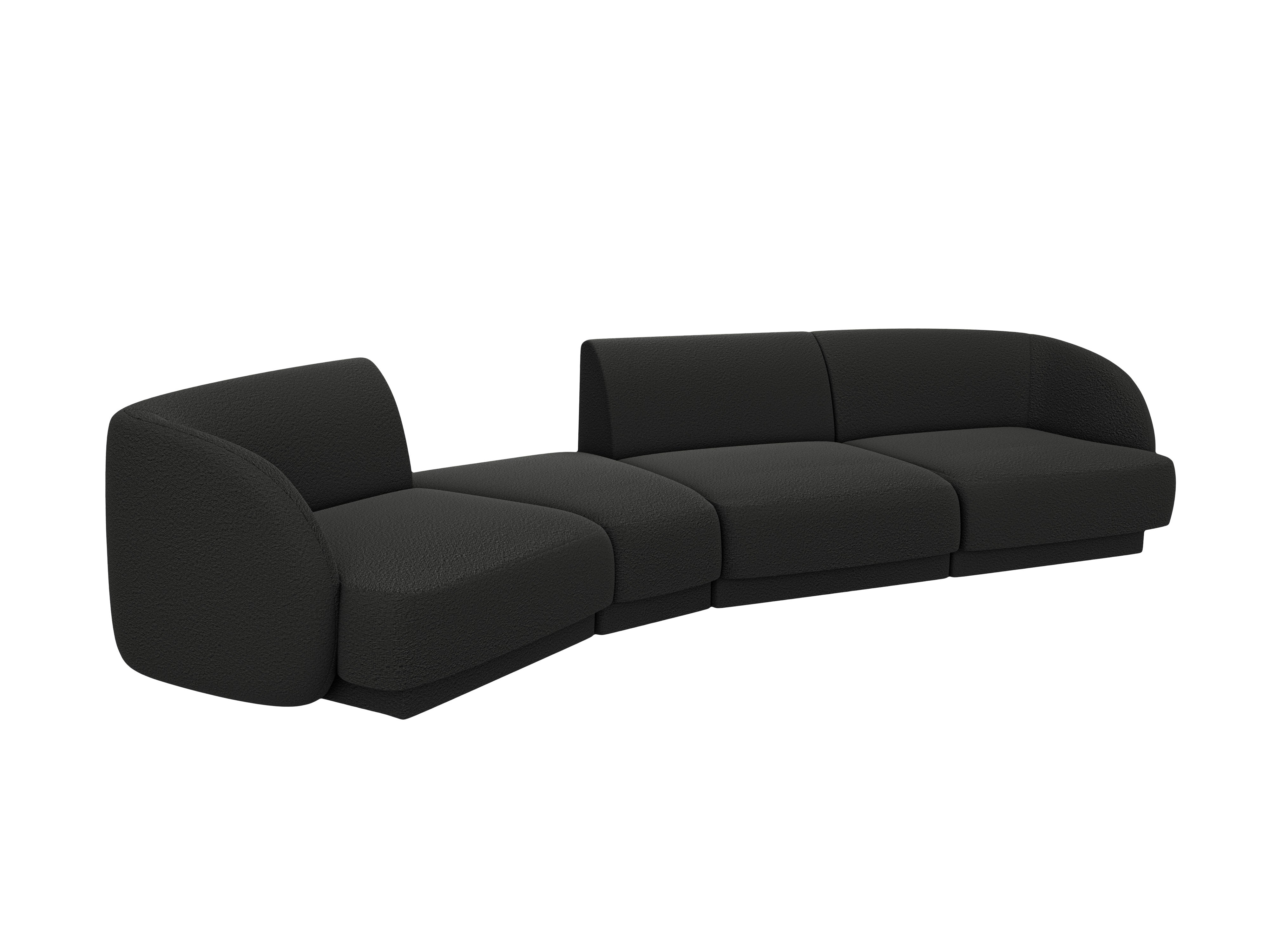 Sofa Miley 327x132cm, Material: Bouclé