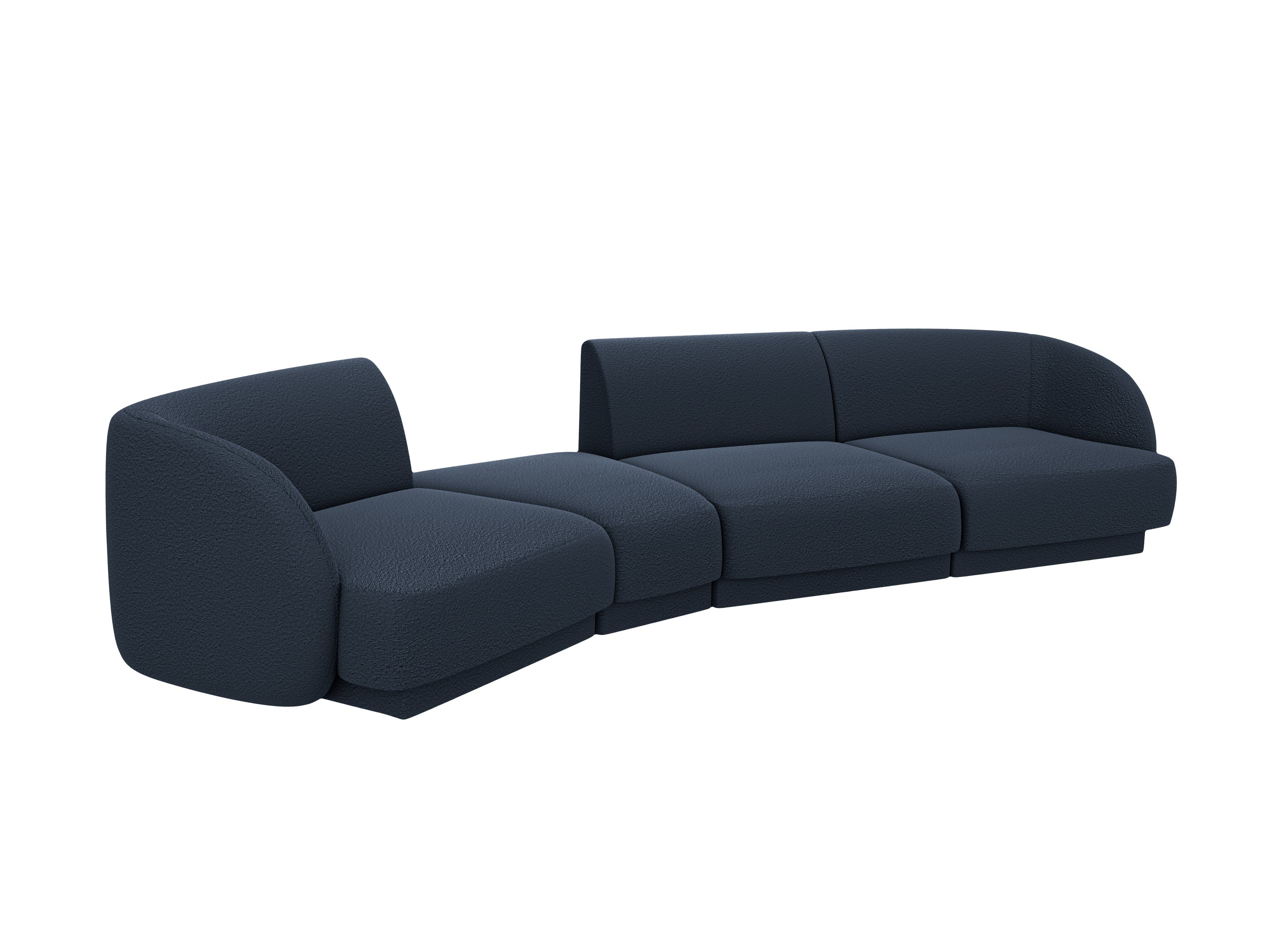 Sofa Miley 327x132cm, Material: Bouclé