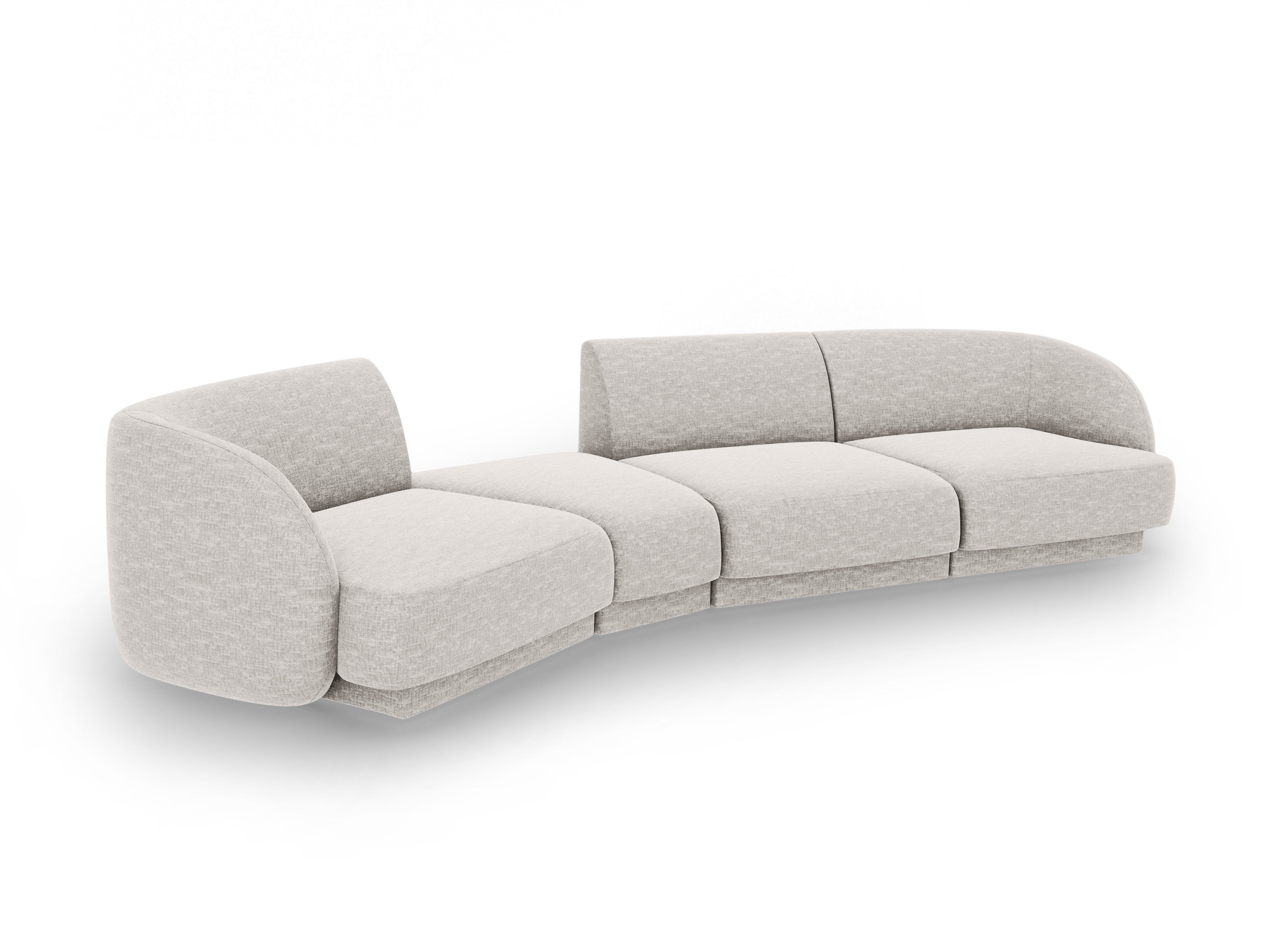 Sofa Miley 327x132cm, Material: Chenille Eden