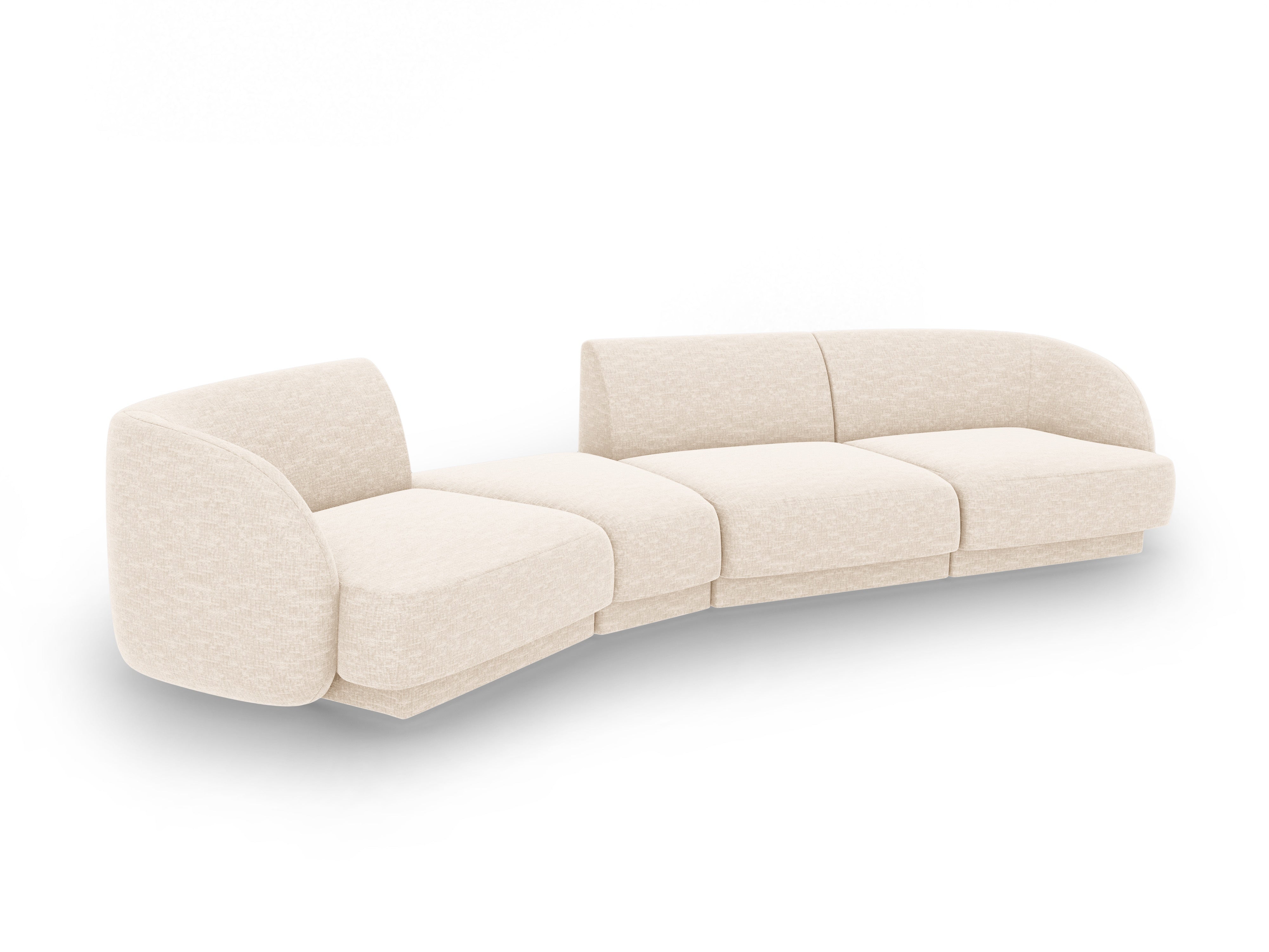 Sofa Miley 327x132cm, Material: Chenille Eden