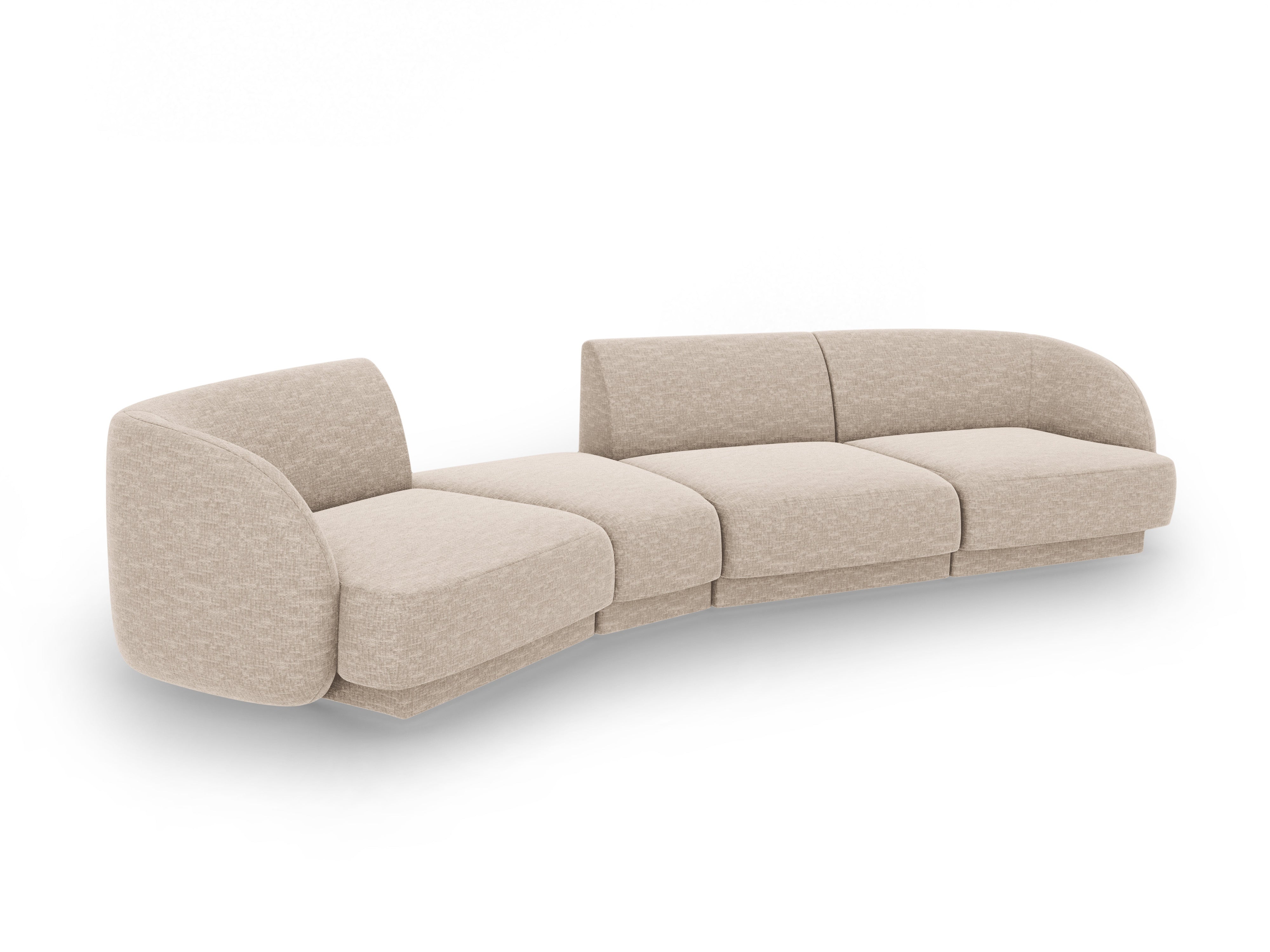 Sofa Miley 327x132cm, Material: Chenille Eden