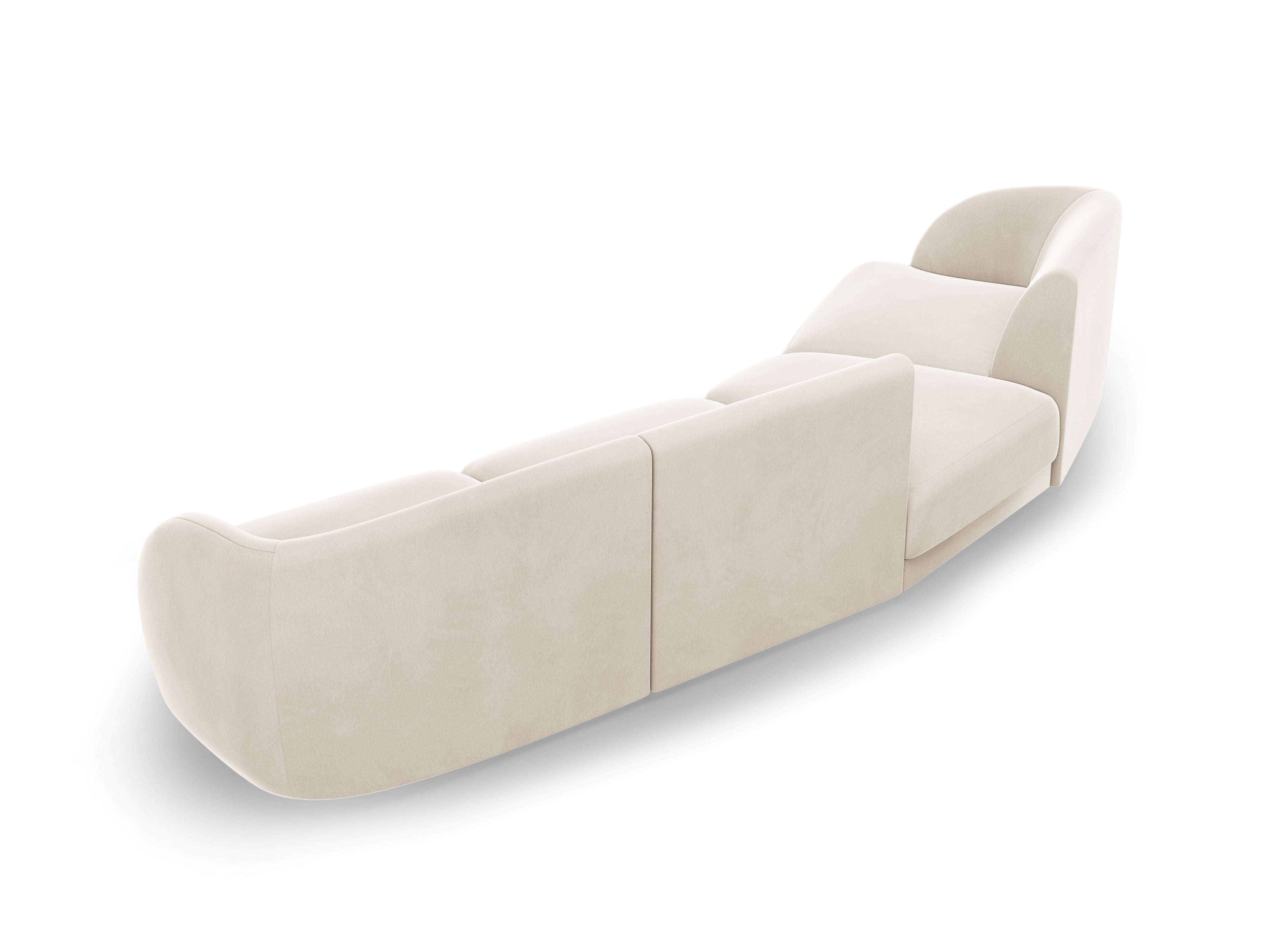 Sofa Miley 327x132cm, Material: Samt