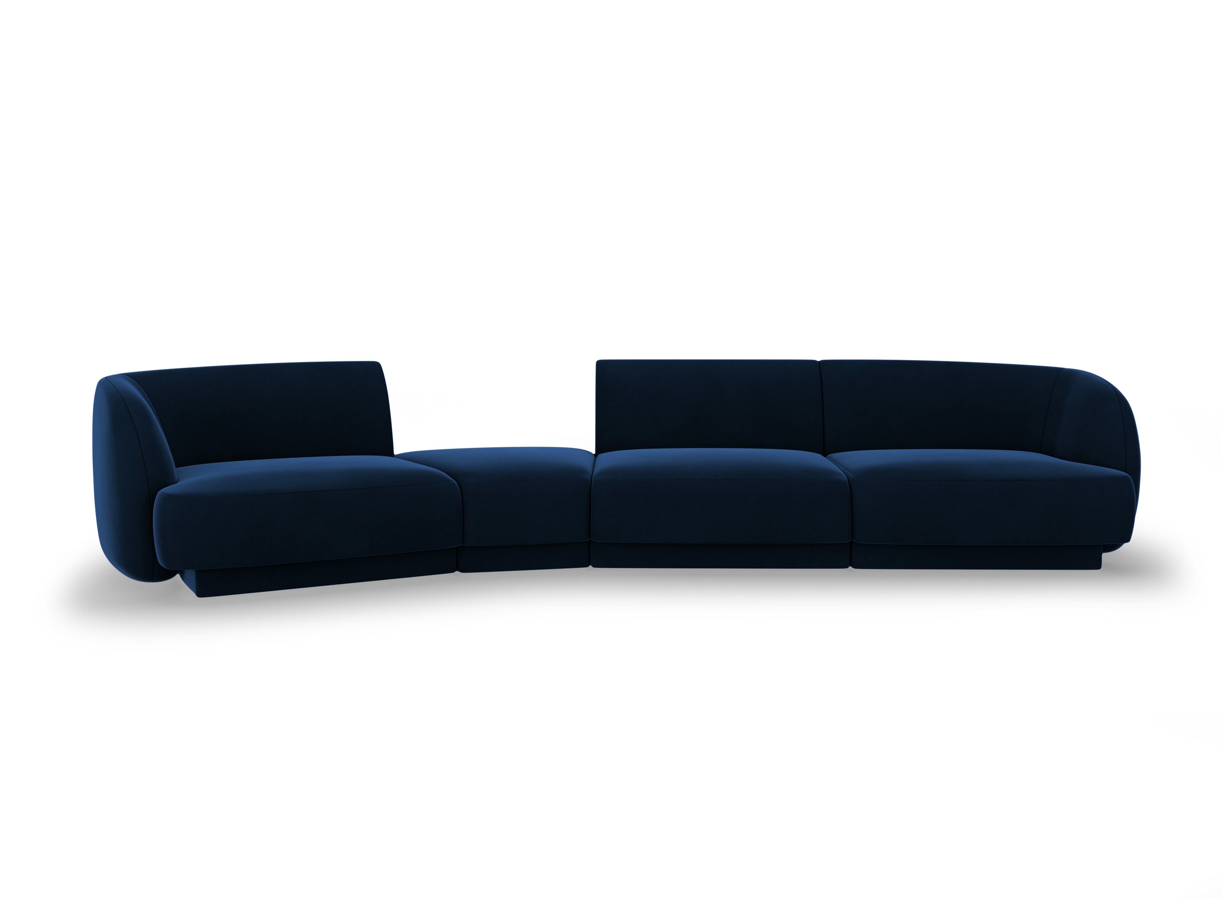 Sofa Miley 327x132cm, Material: Samt