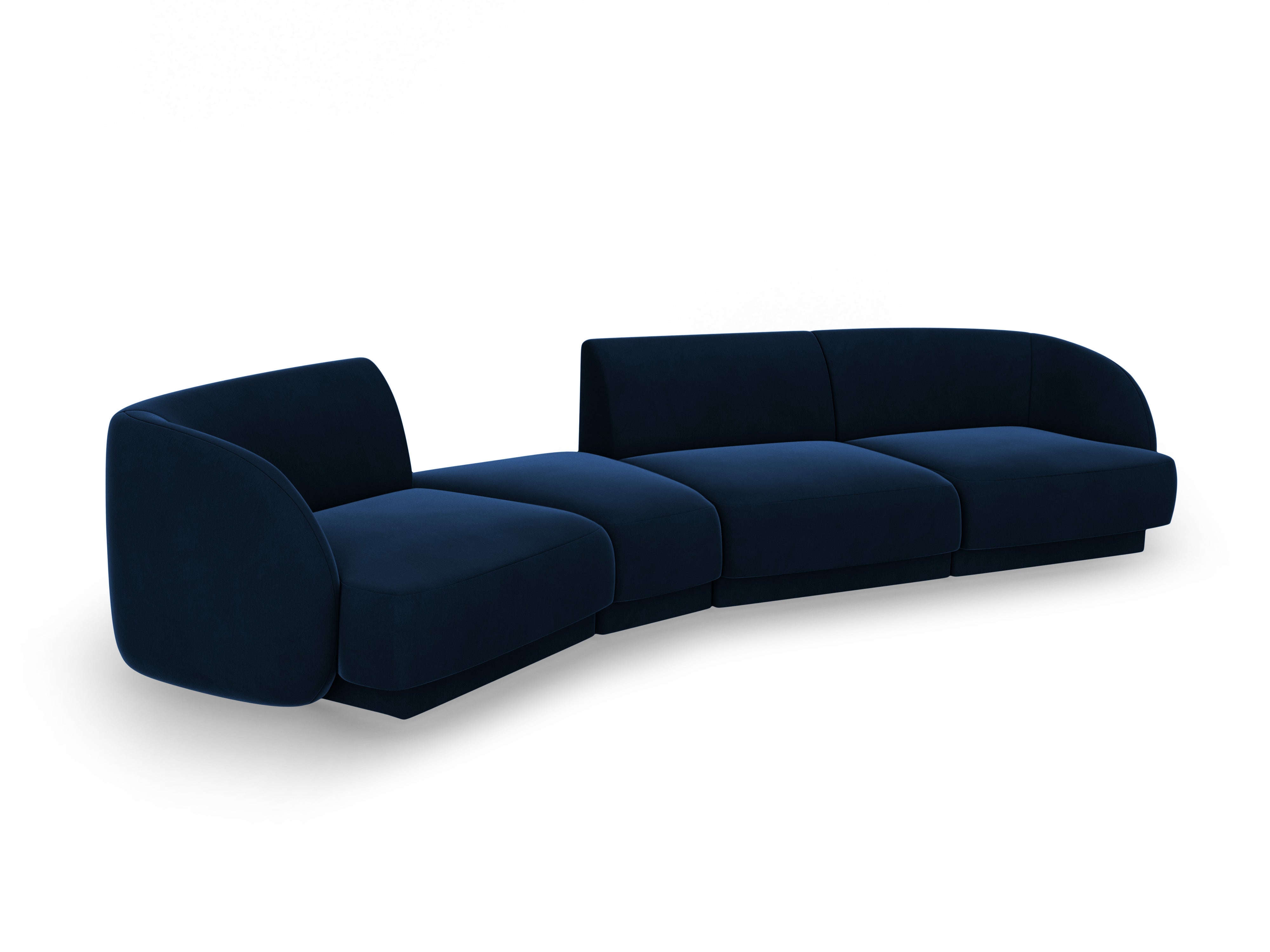 Sofa Miley 327x132cm, Material: Samt