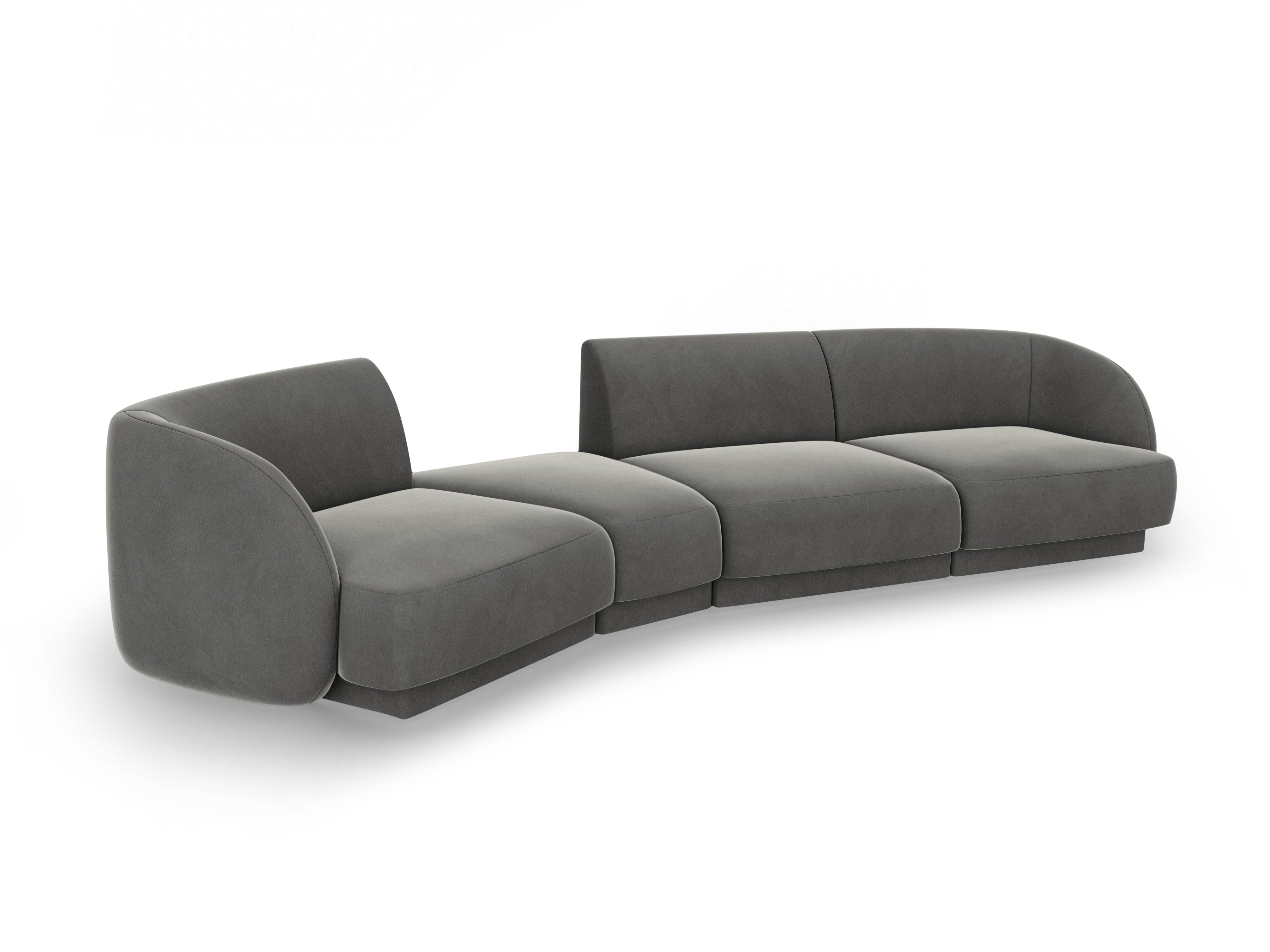 Sofa Miley 327x132cm, Material: Samt