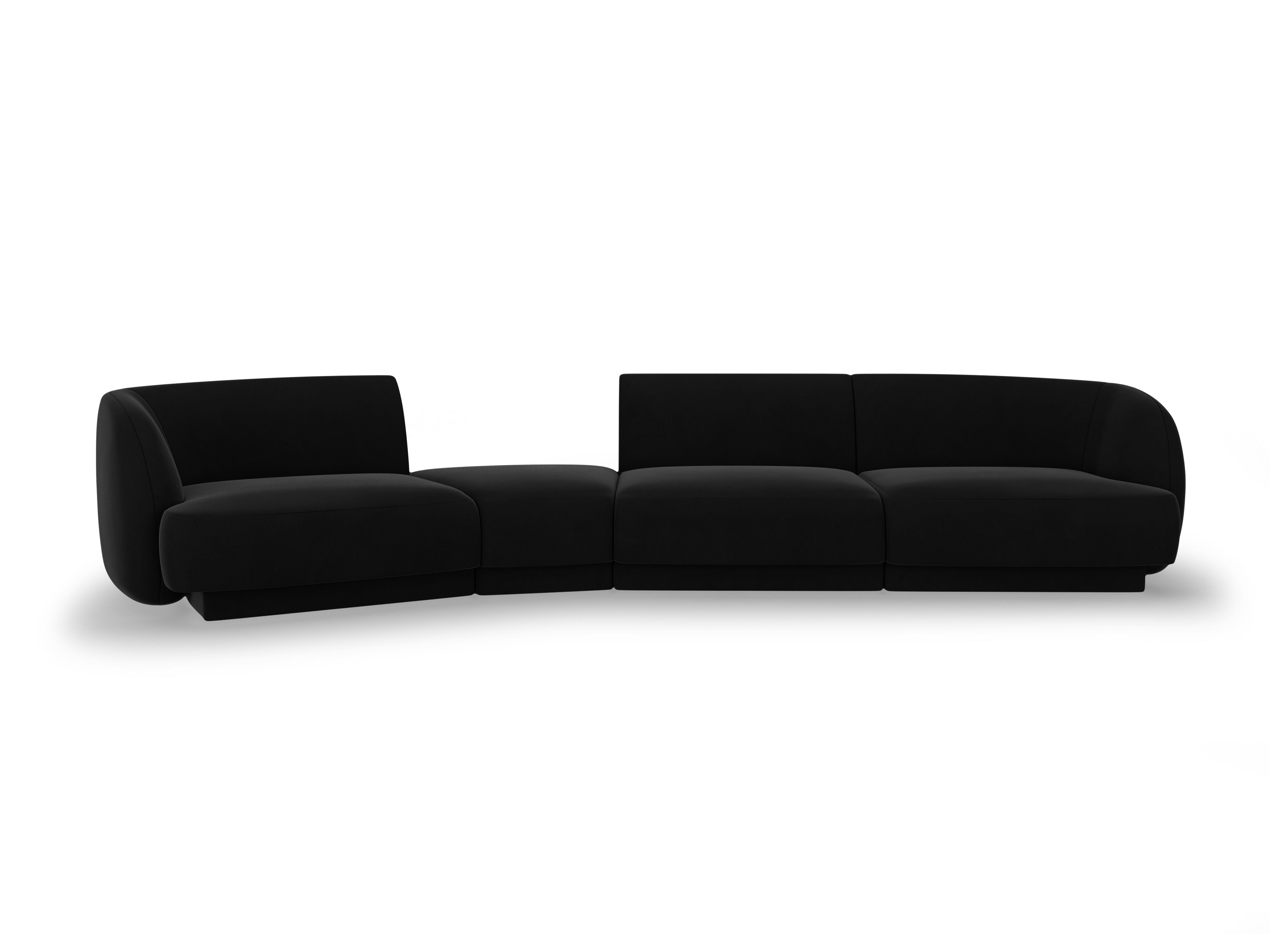 Sofa Miley 327x132cm, Material: Samt