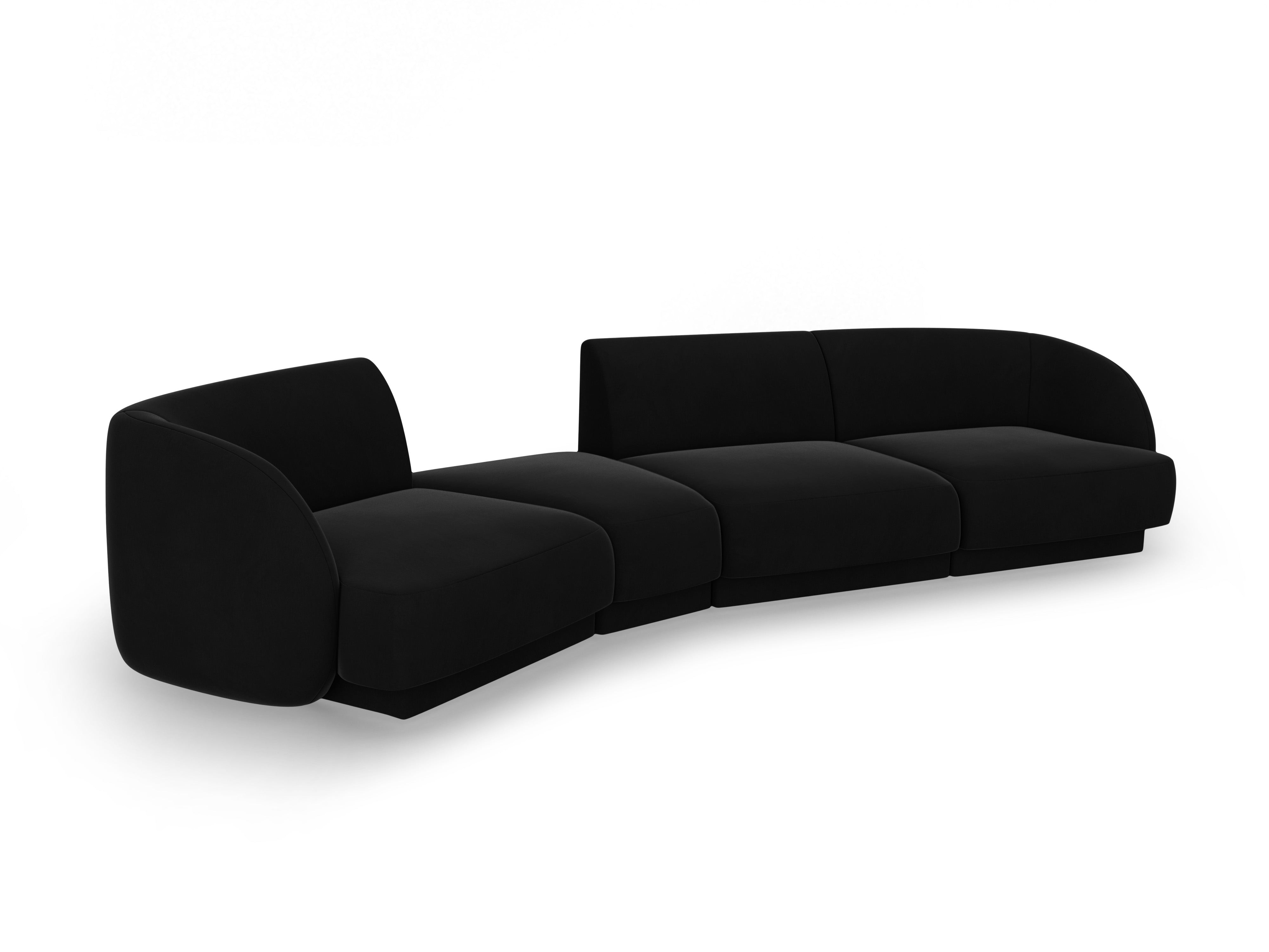 Sofa Miley 327x132cm, Material: Samt