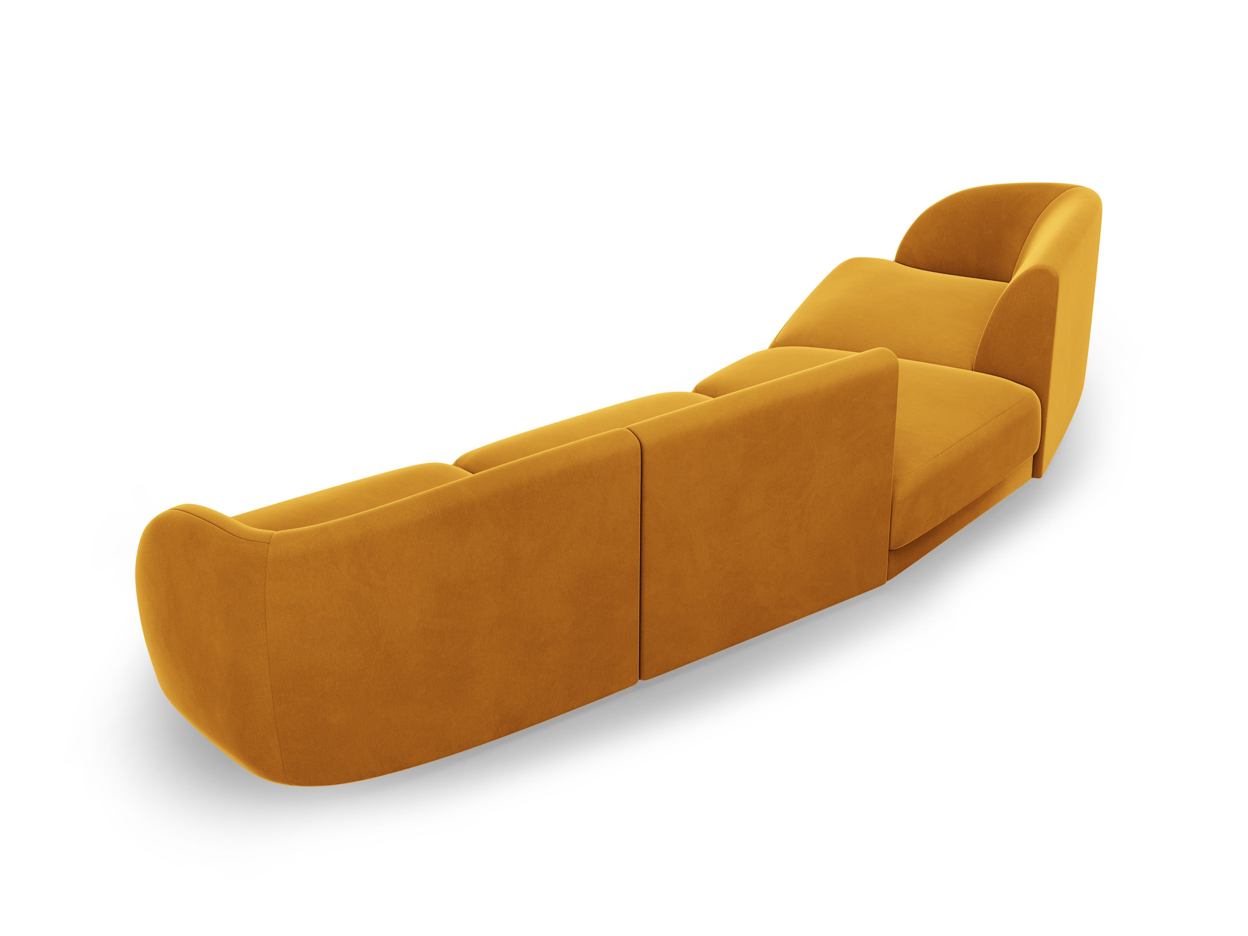 Sofa Miley 327x132cm, Material: Samt