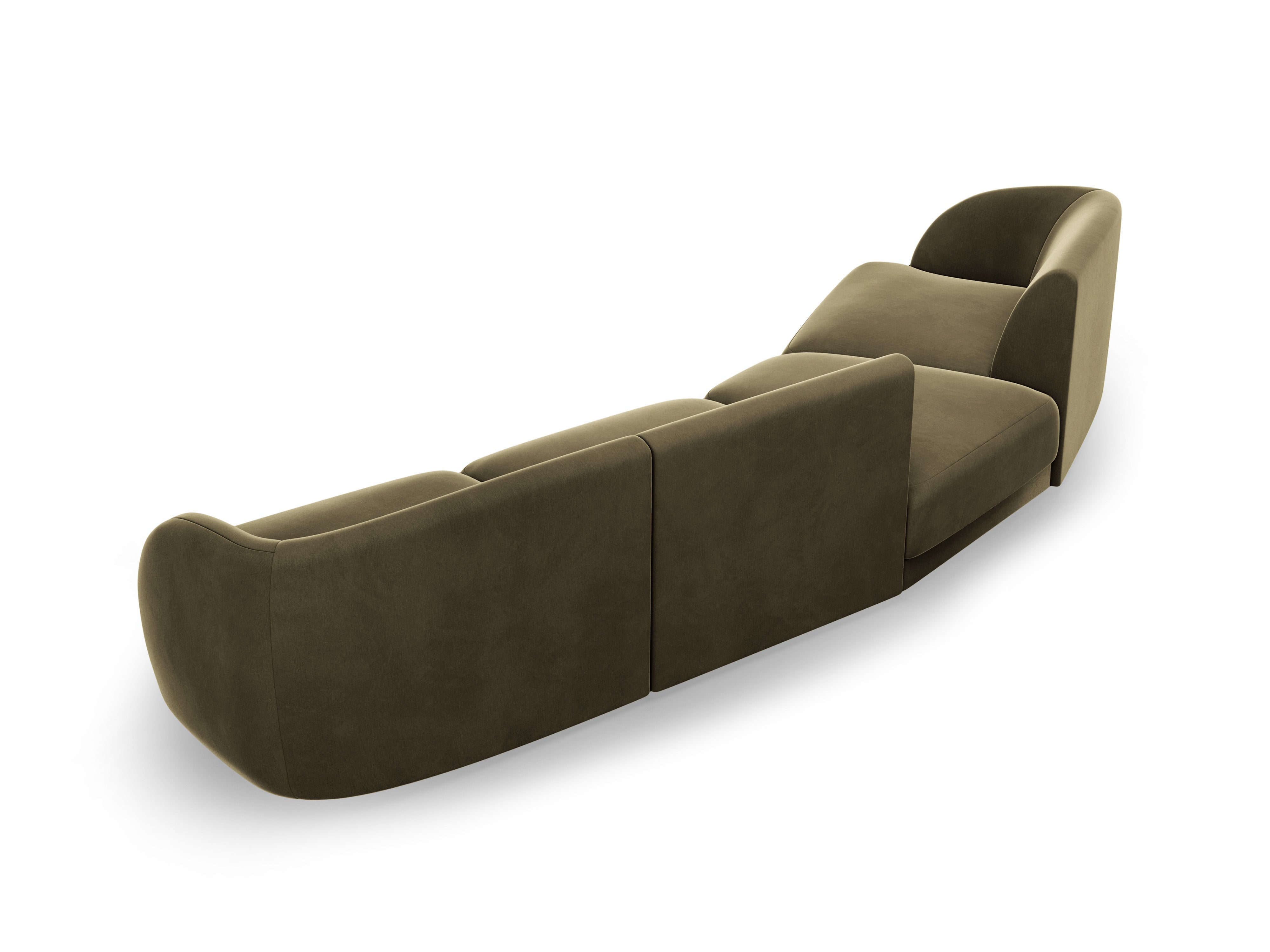 Sofa Miley 327x132cm, Material: Samt