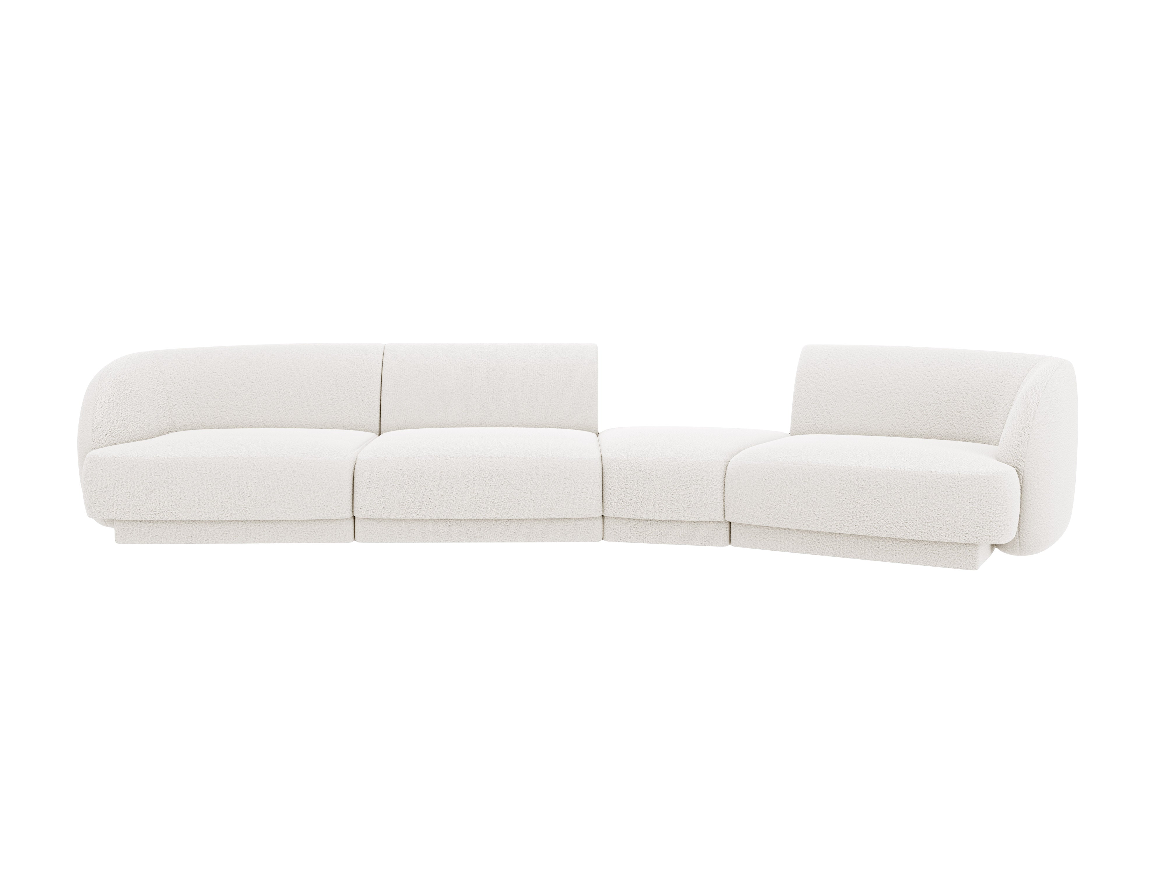 Sofa Miley 327x132cm, Material: Bouclé