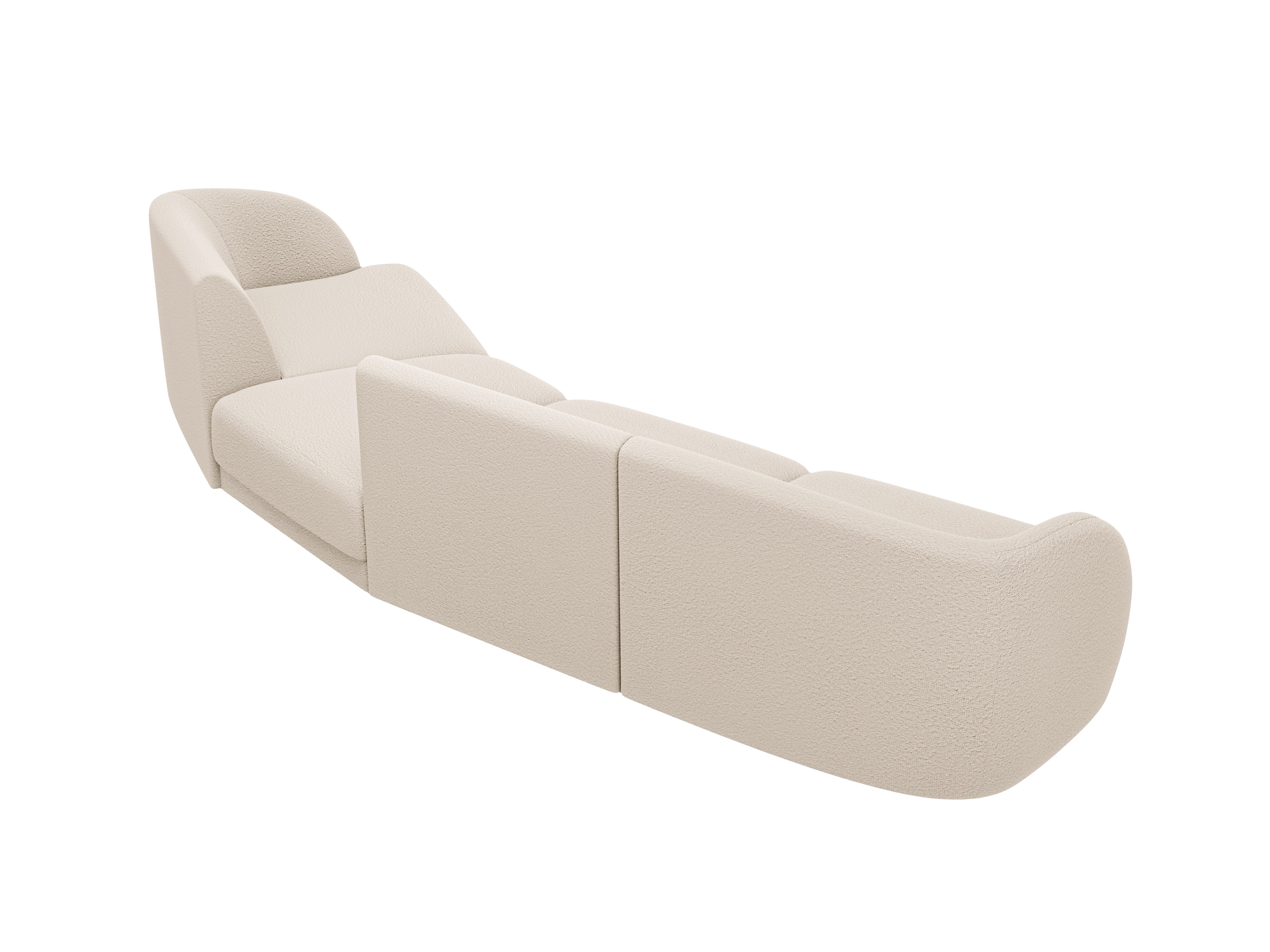 Sofa Miley 327x132cm, Material: Bouclé