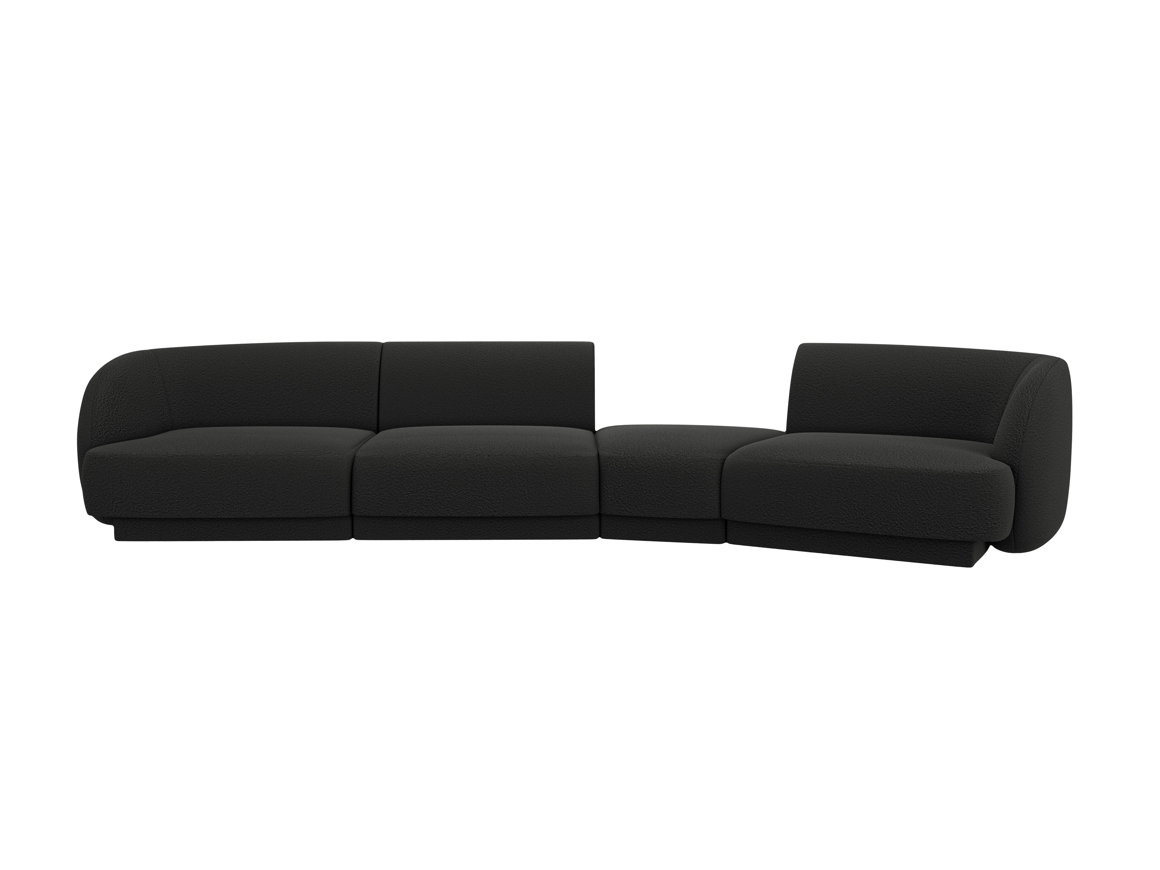 Sofa Miley 327x132cm, Material: Bouclé