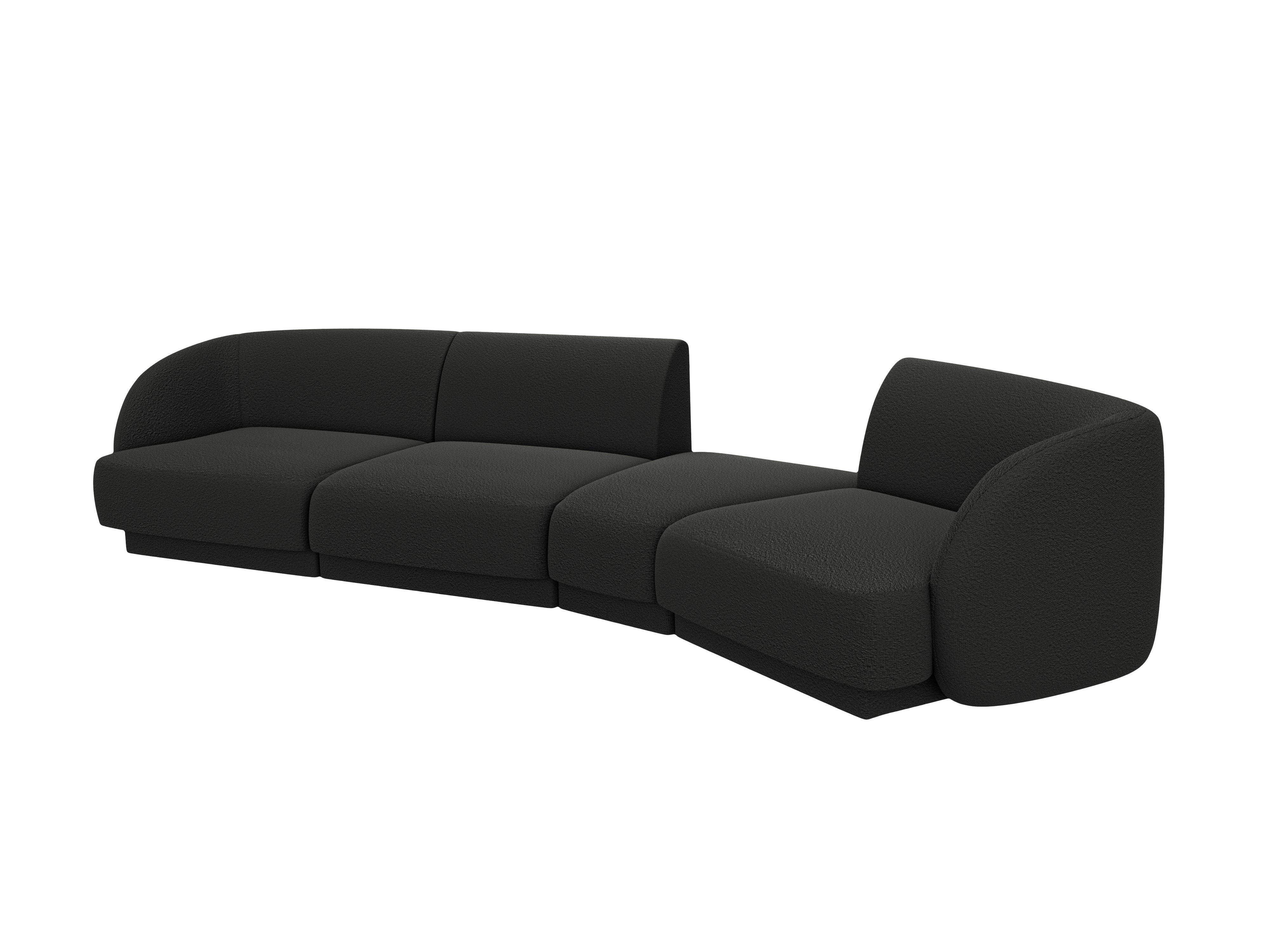 Sofa Miley 327x132cm, Material: Bouclé
