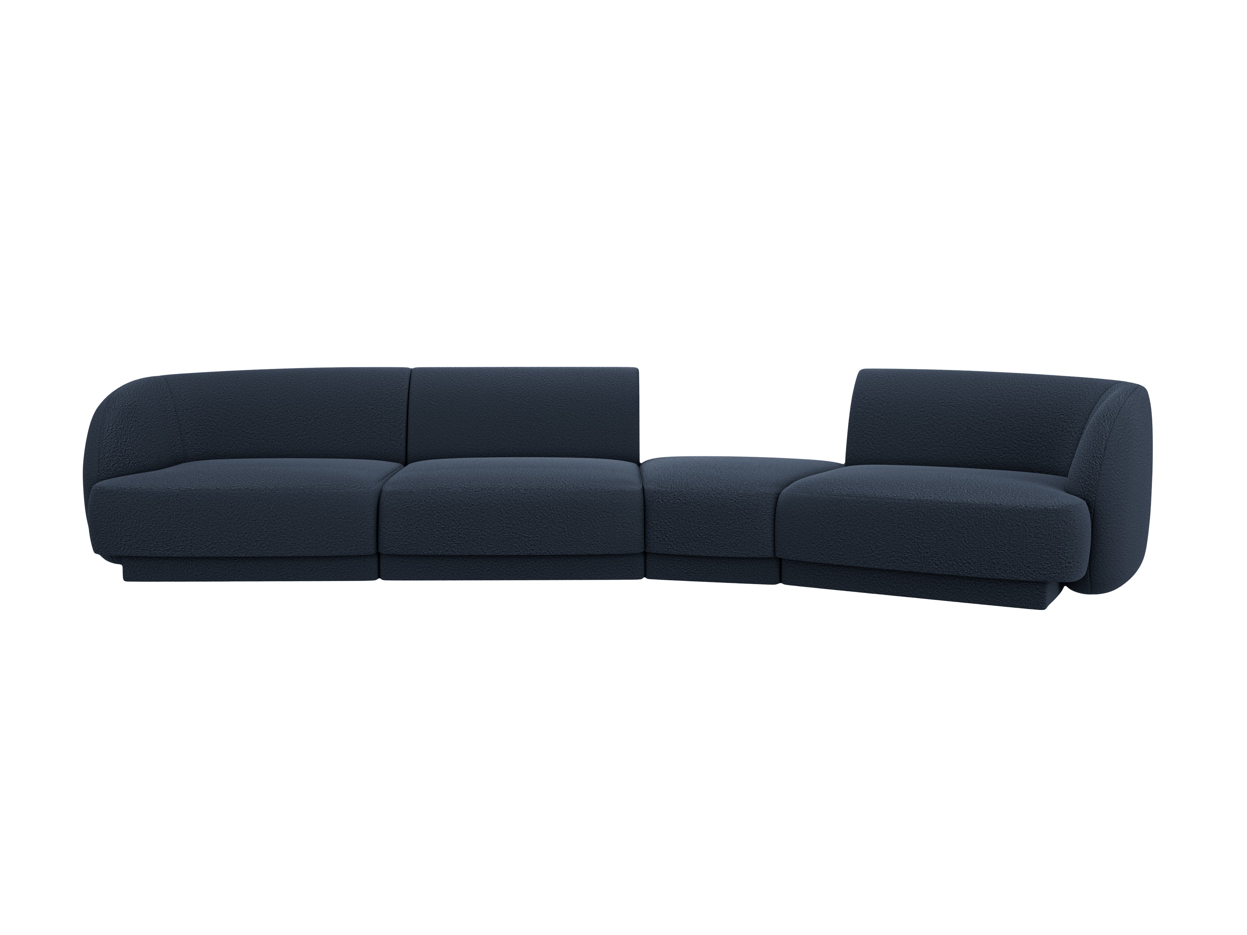 Sofa Miley 327x132cm, Material: Bouclé