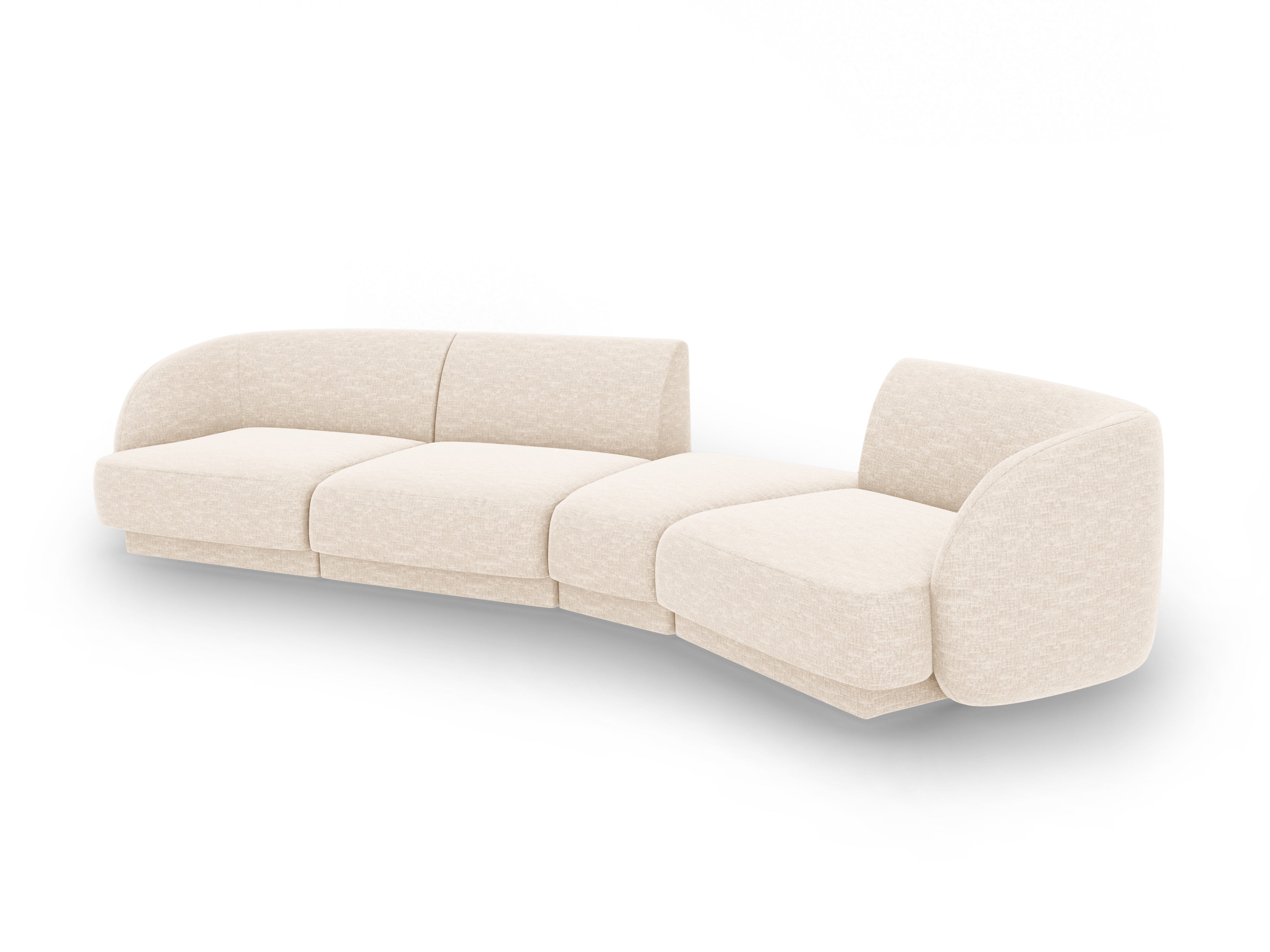 Sofa Miley 327x132cm, Material: Chenille Eden