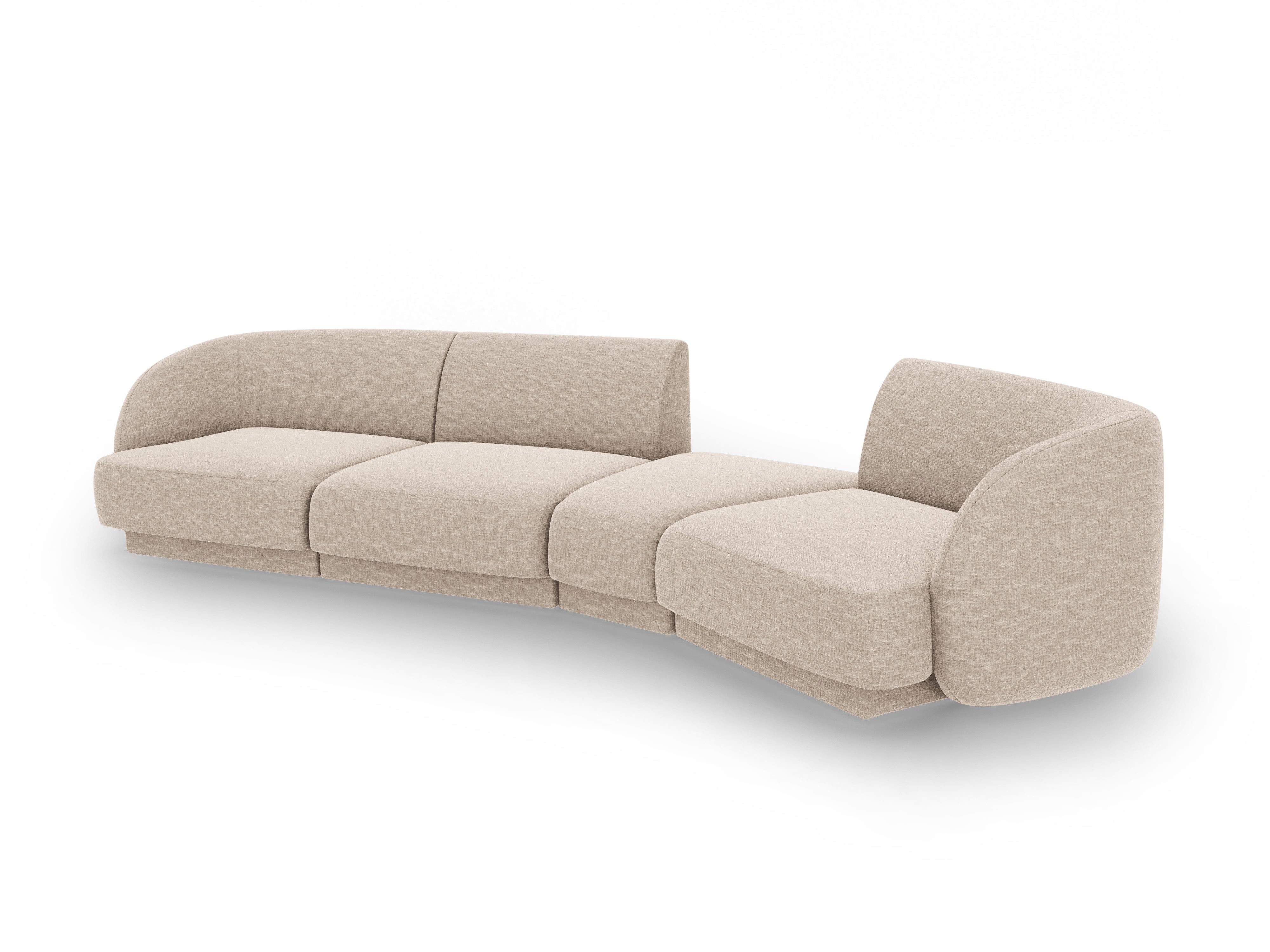 Sofa Miley 327x132cm, Material: Chenille Eden