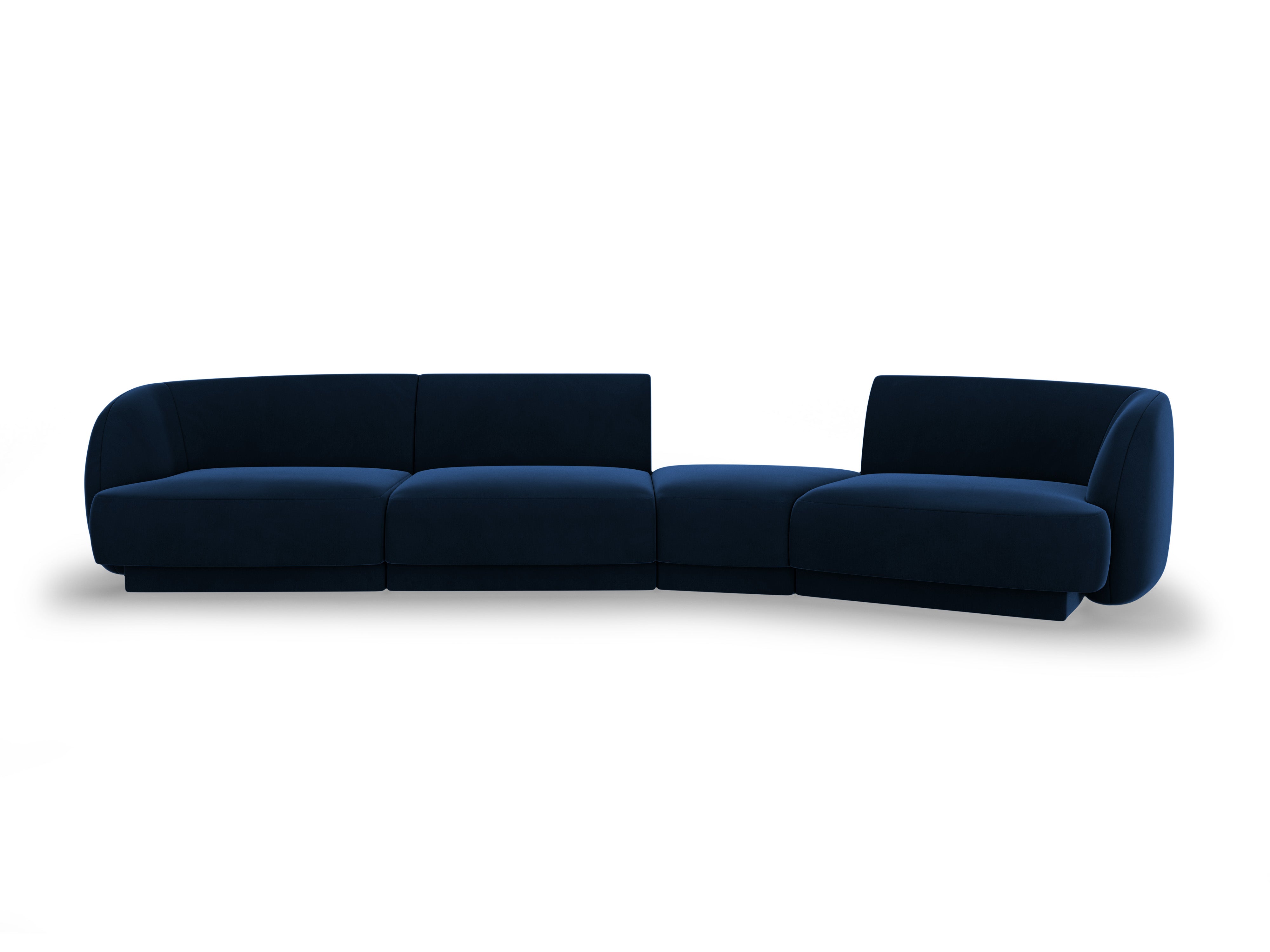 Sofa Miley 327x132cm, Material: Samt