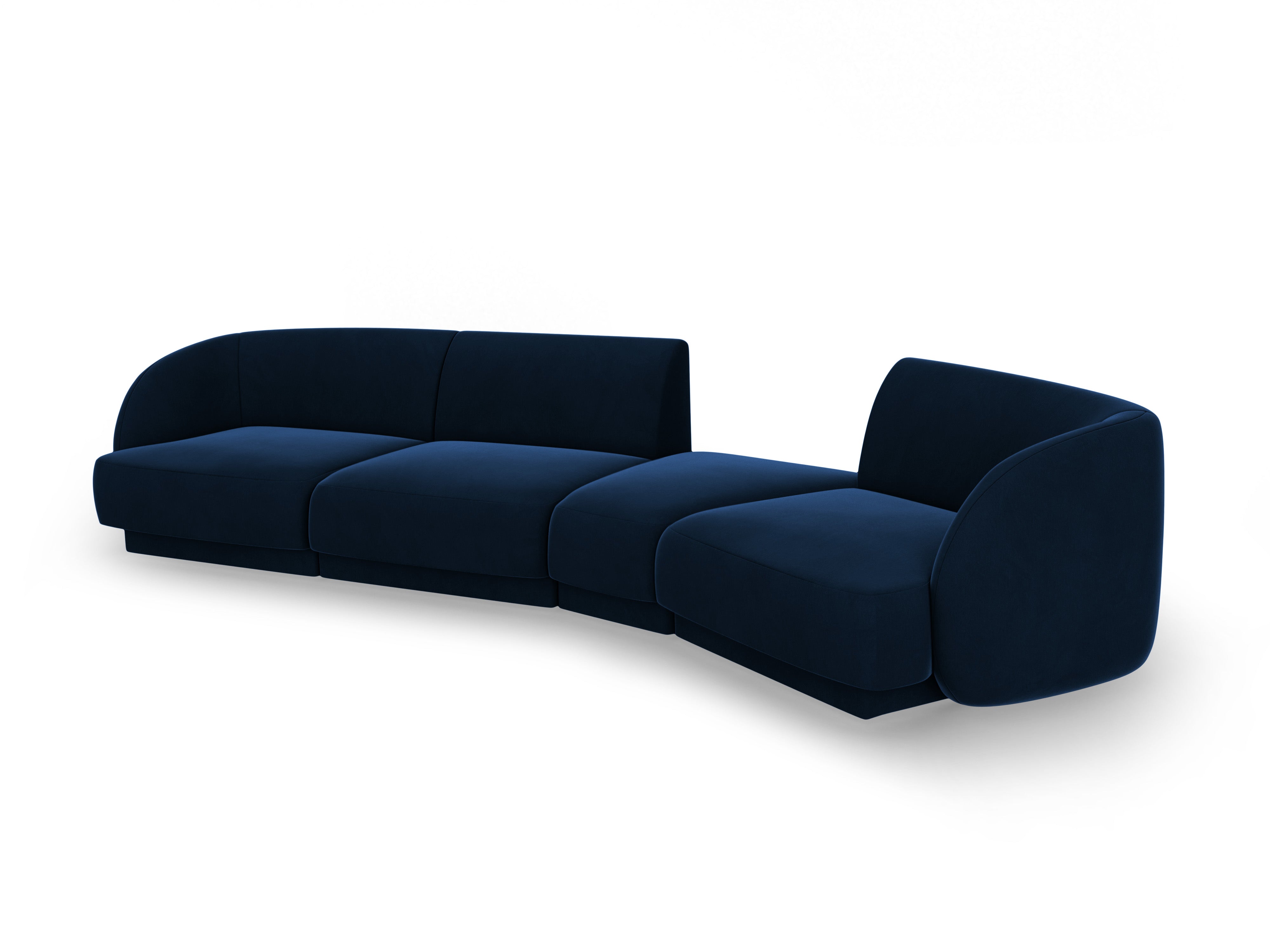 Sofa Miley 327x132cm, Material: Samt