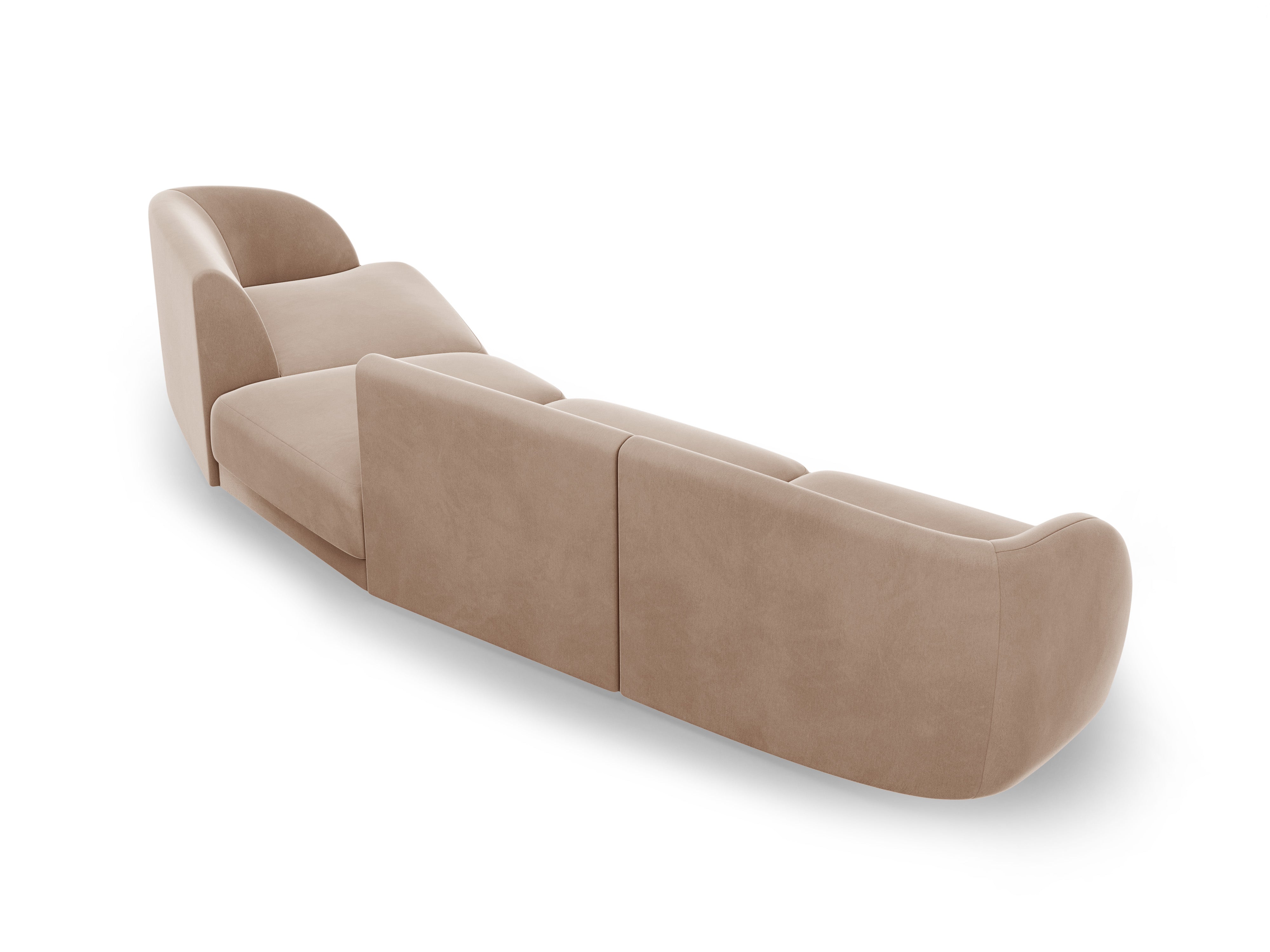 Sofa Miley 327x132cm, Material: Samt