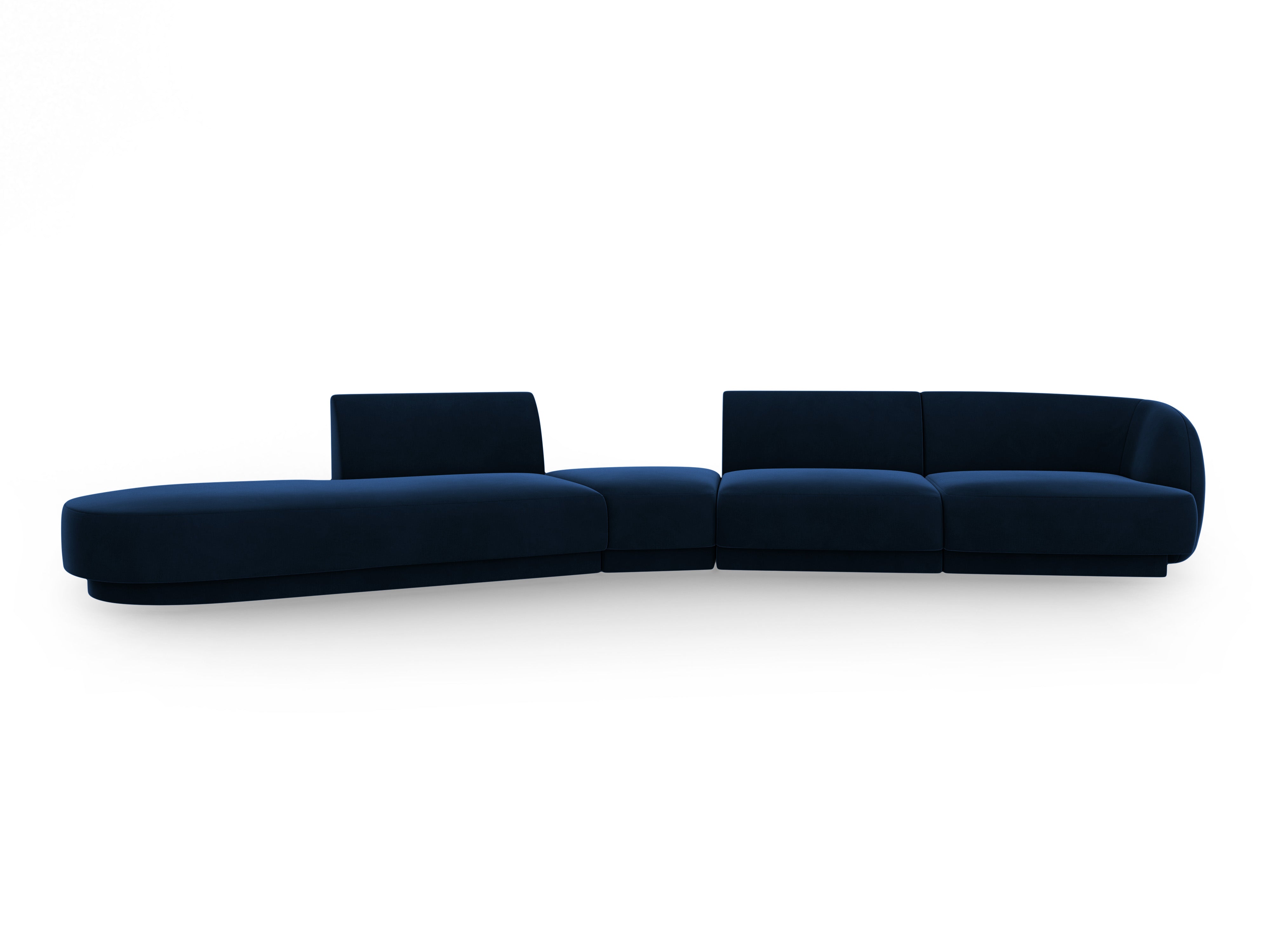 Sofa Miley 380x158cm, Material: Samt