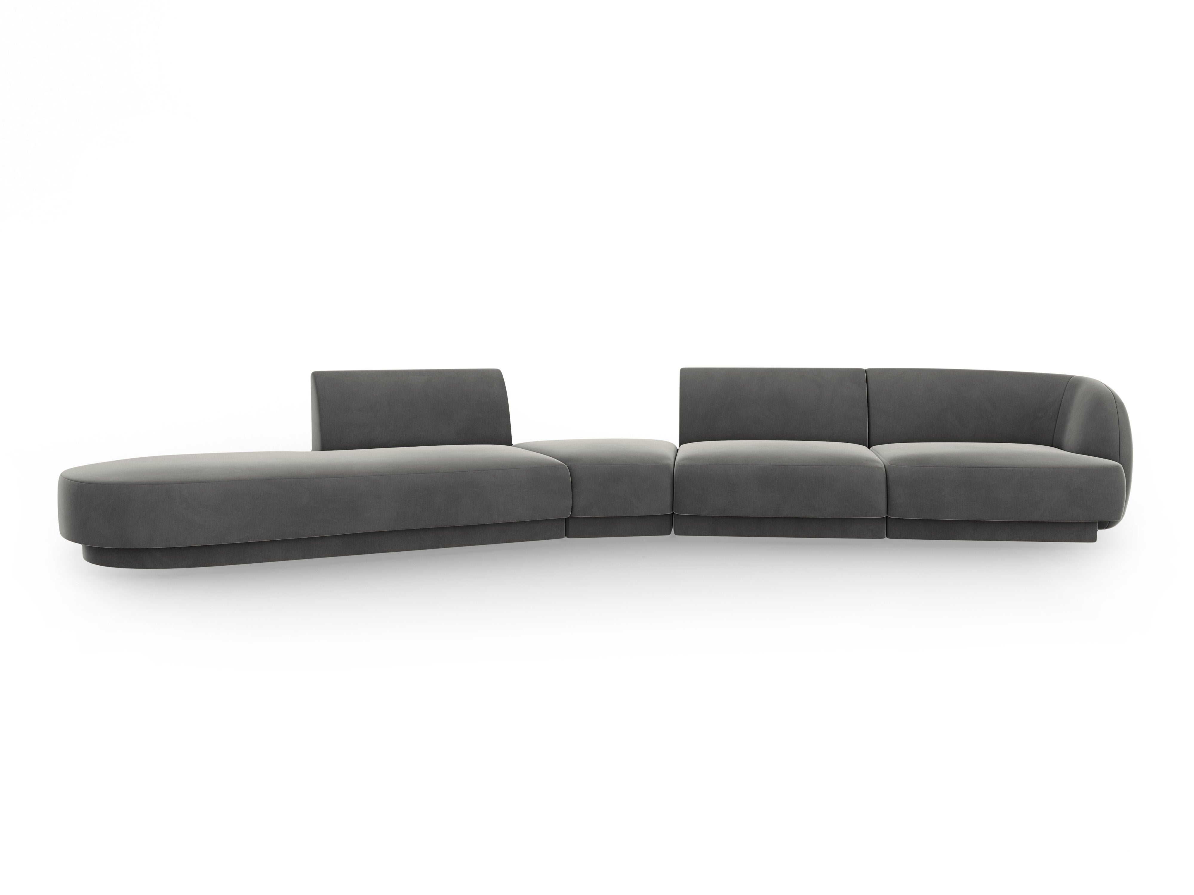Sofa Miley 380x158cm, Material: Samt