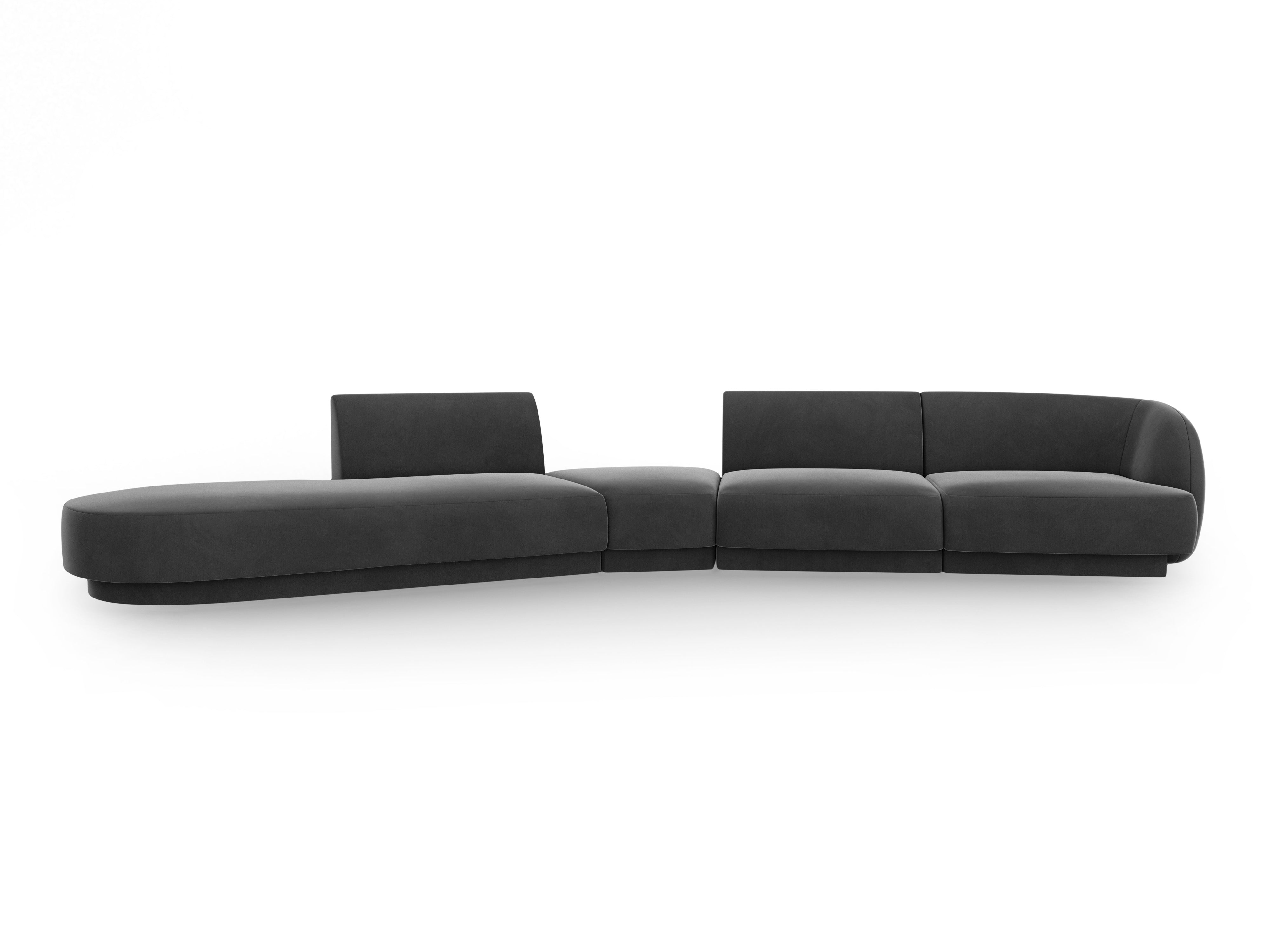 Sofa Miley 380x158cm, Material: Samt