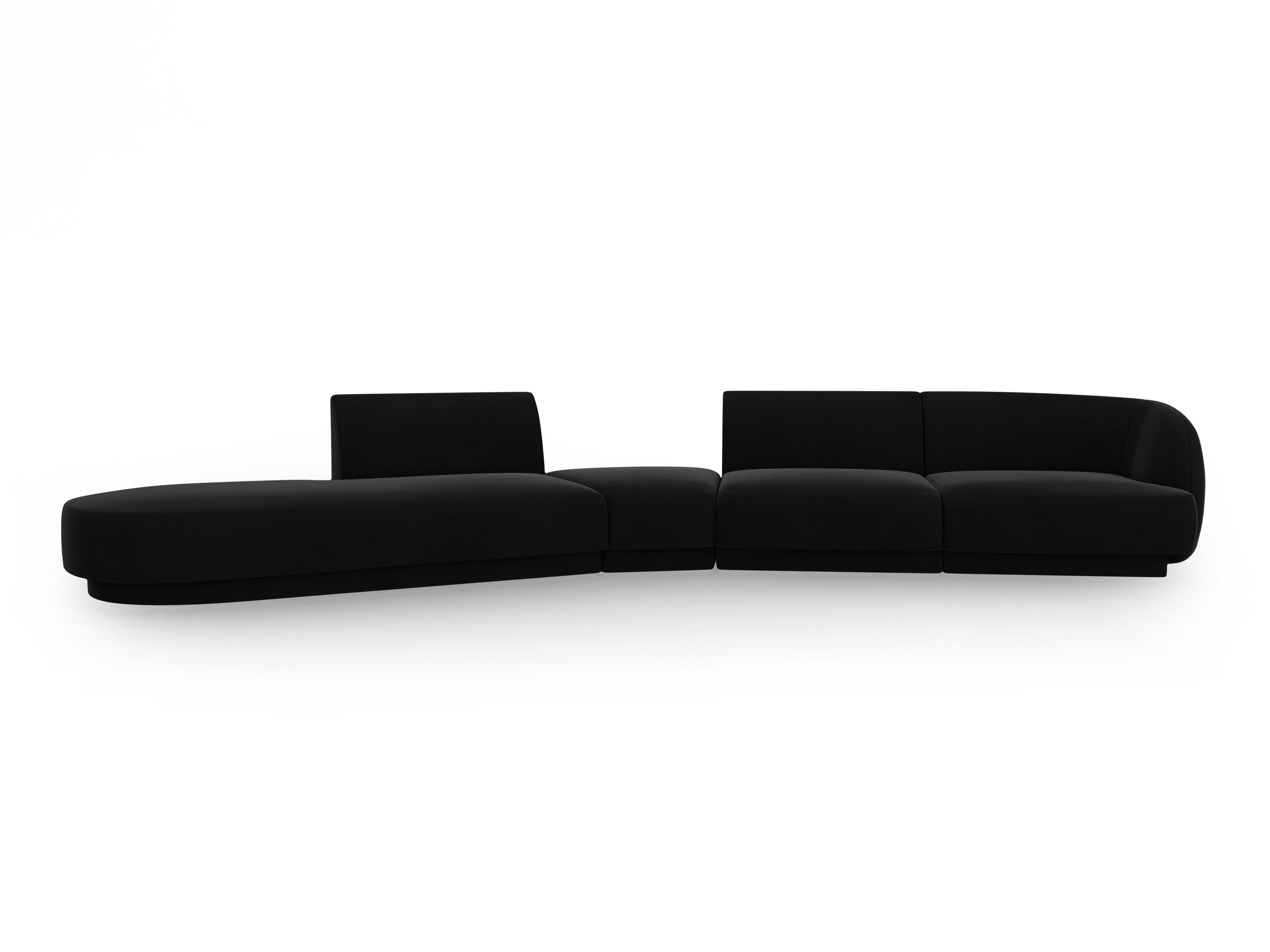 Sofa Miley 380x158cm, Material: Samt