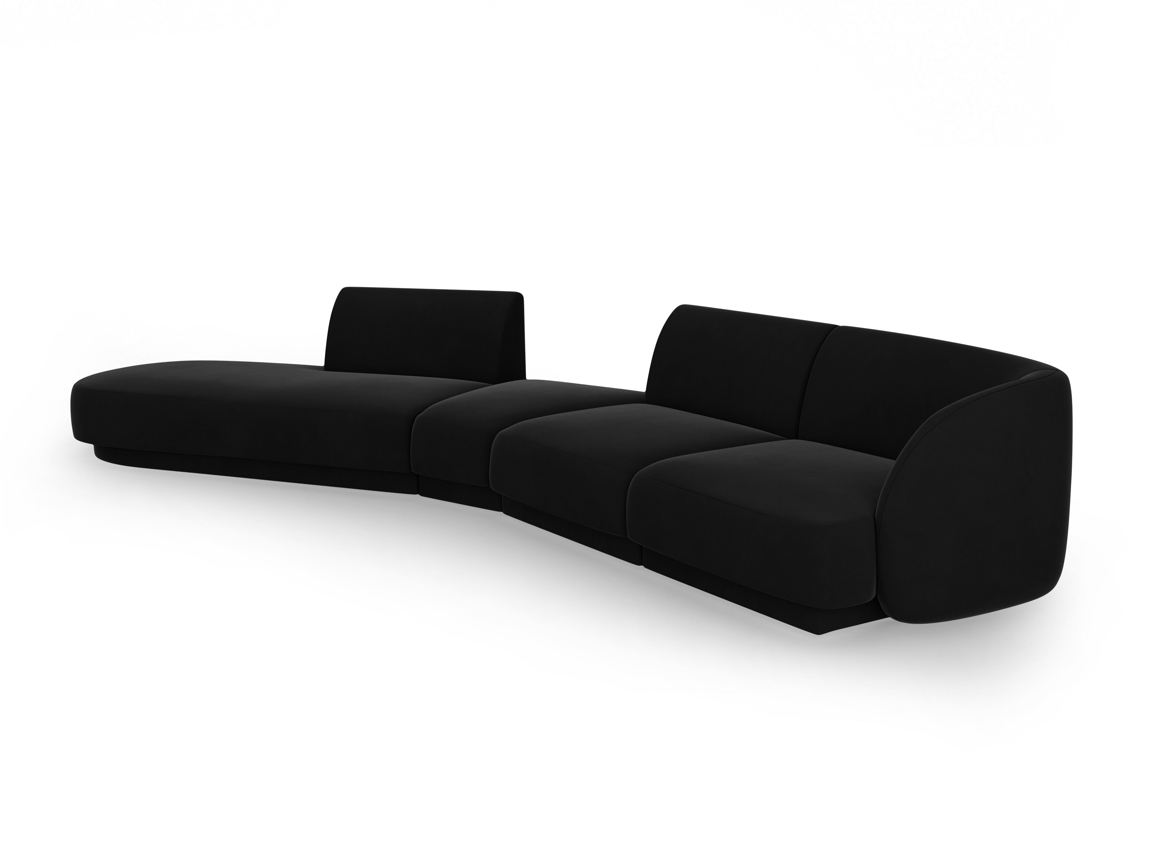 Sofa Miley 380x158cm, Material: Samt