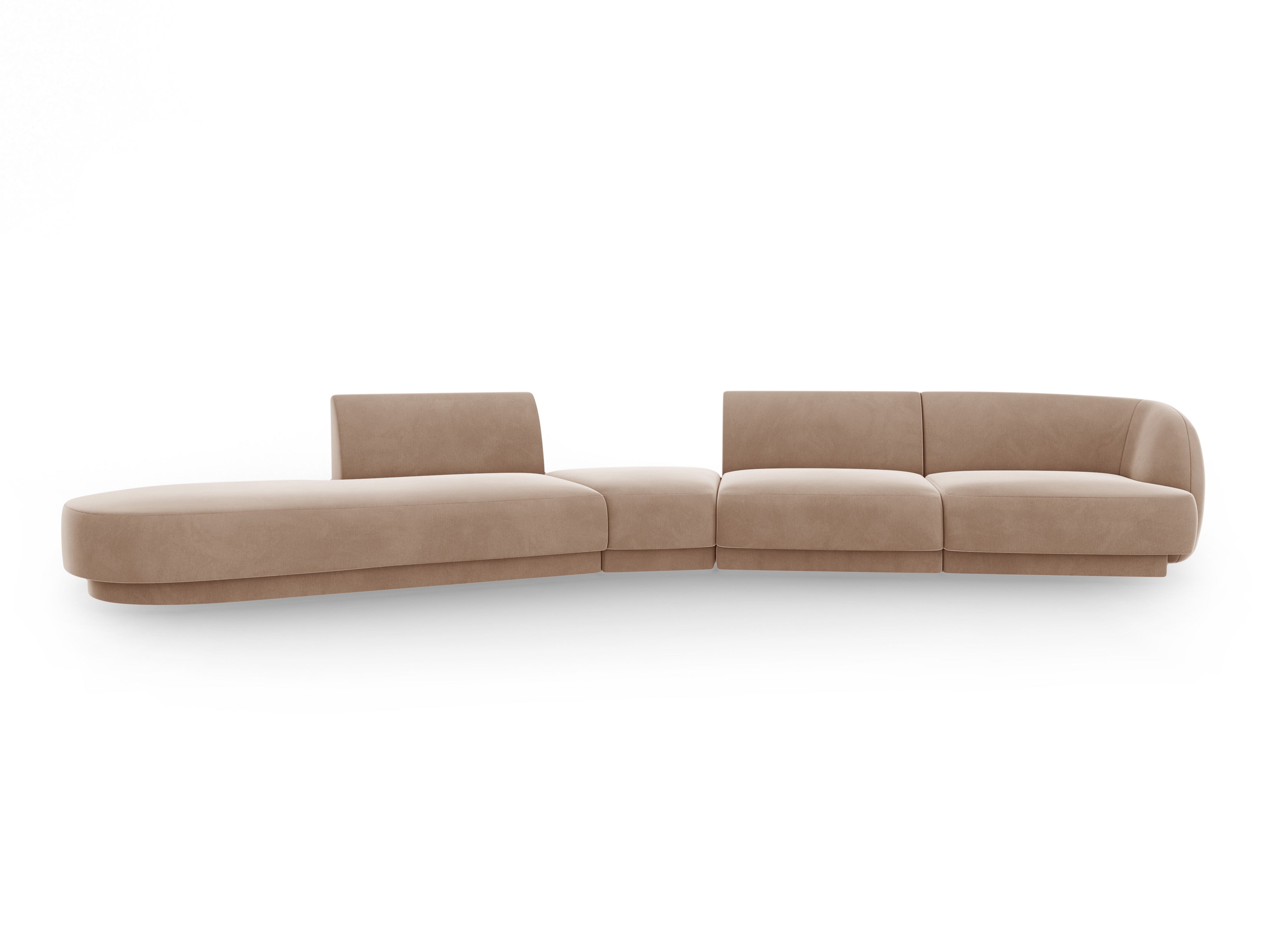 Sofa Miley 380x158cm, Material: Samt