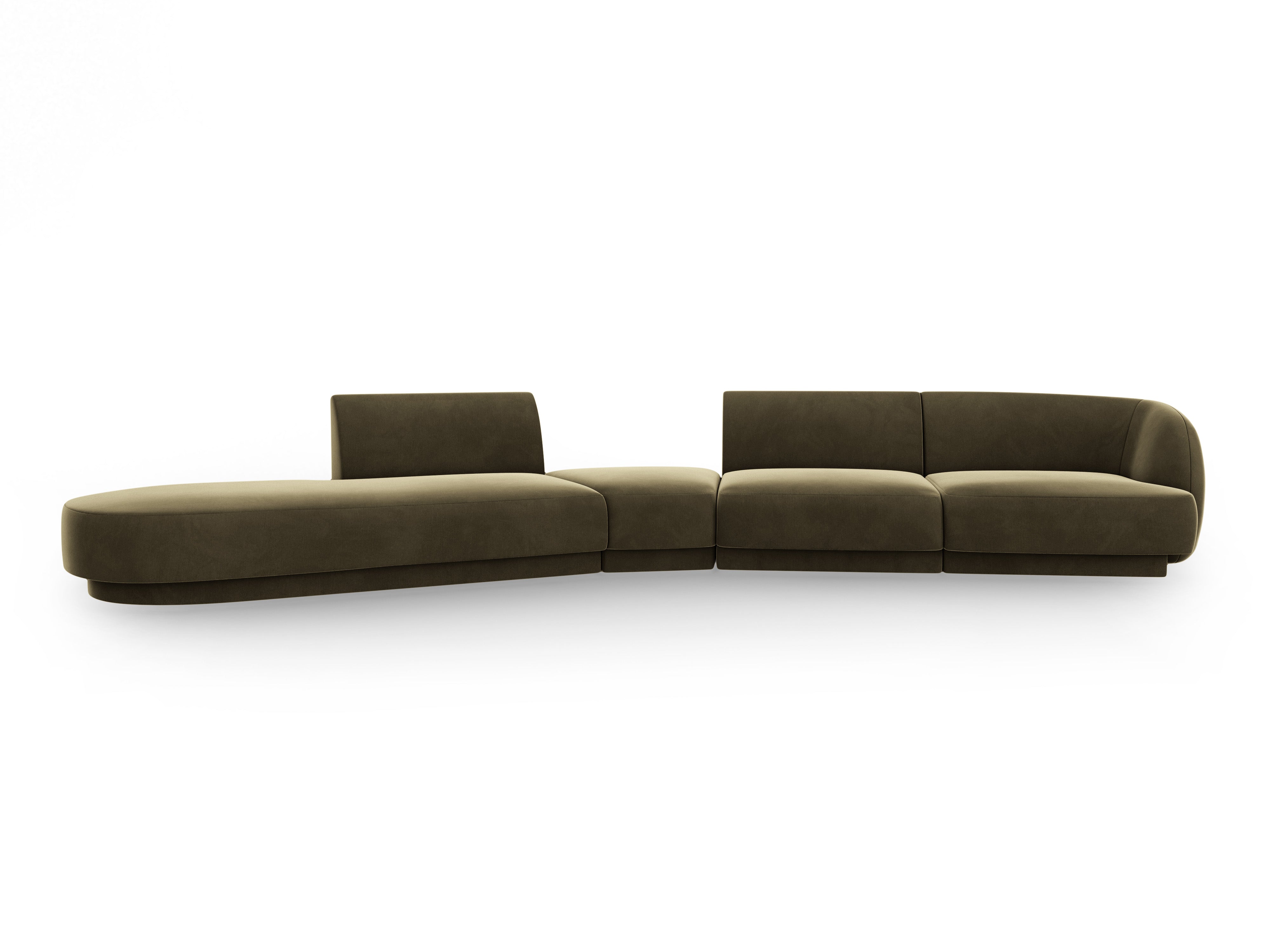 Sofa Miley 380x158cm, Material: Samt