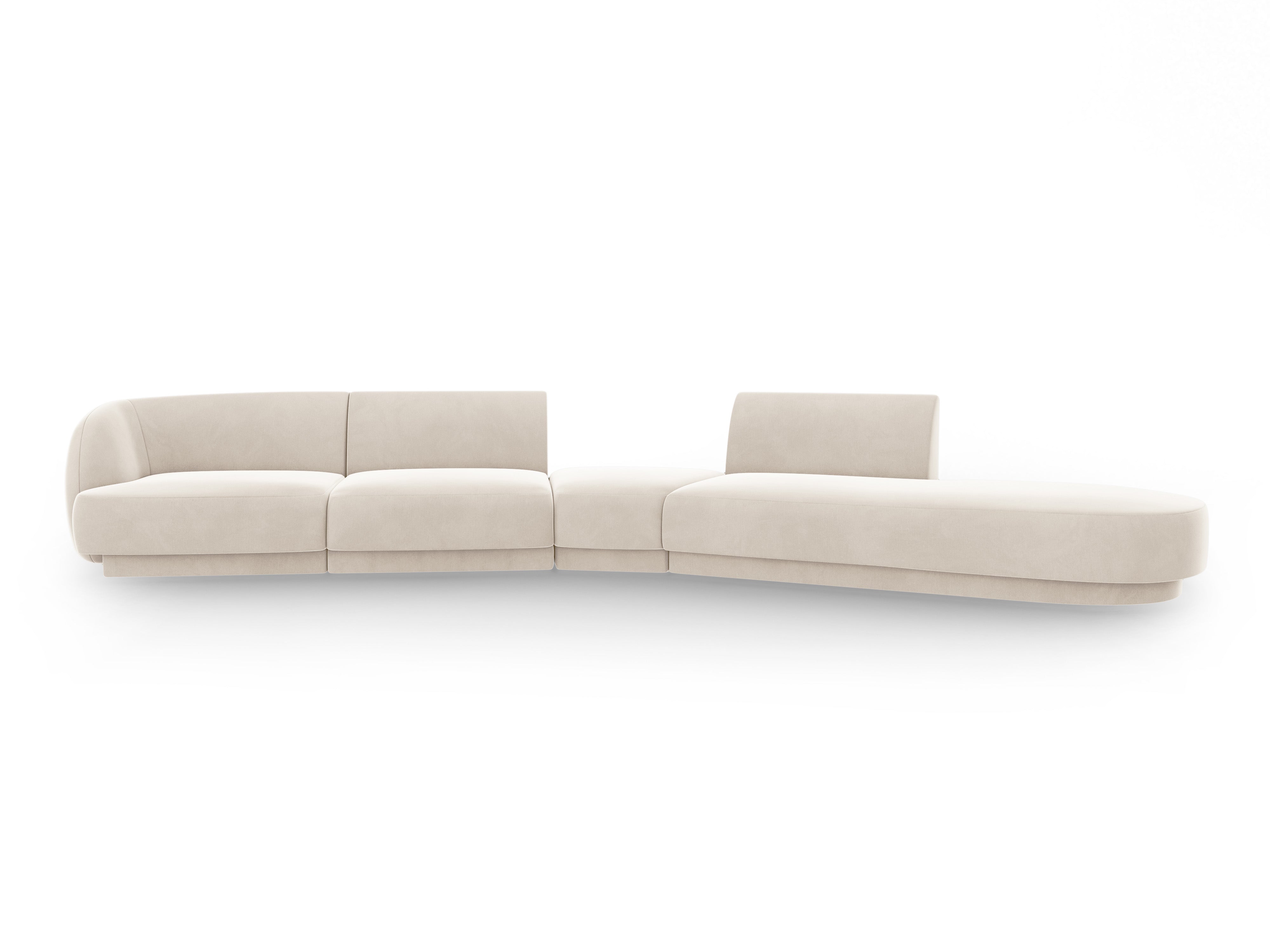 Sofa Miley 380x158cm, Material: Samt