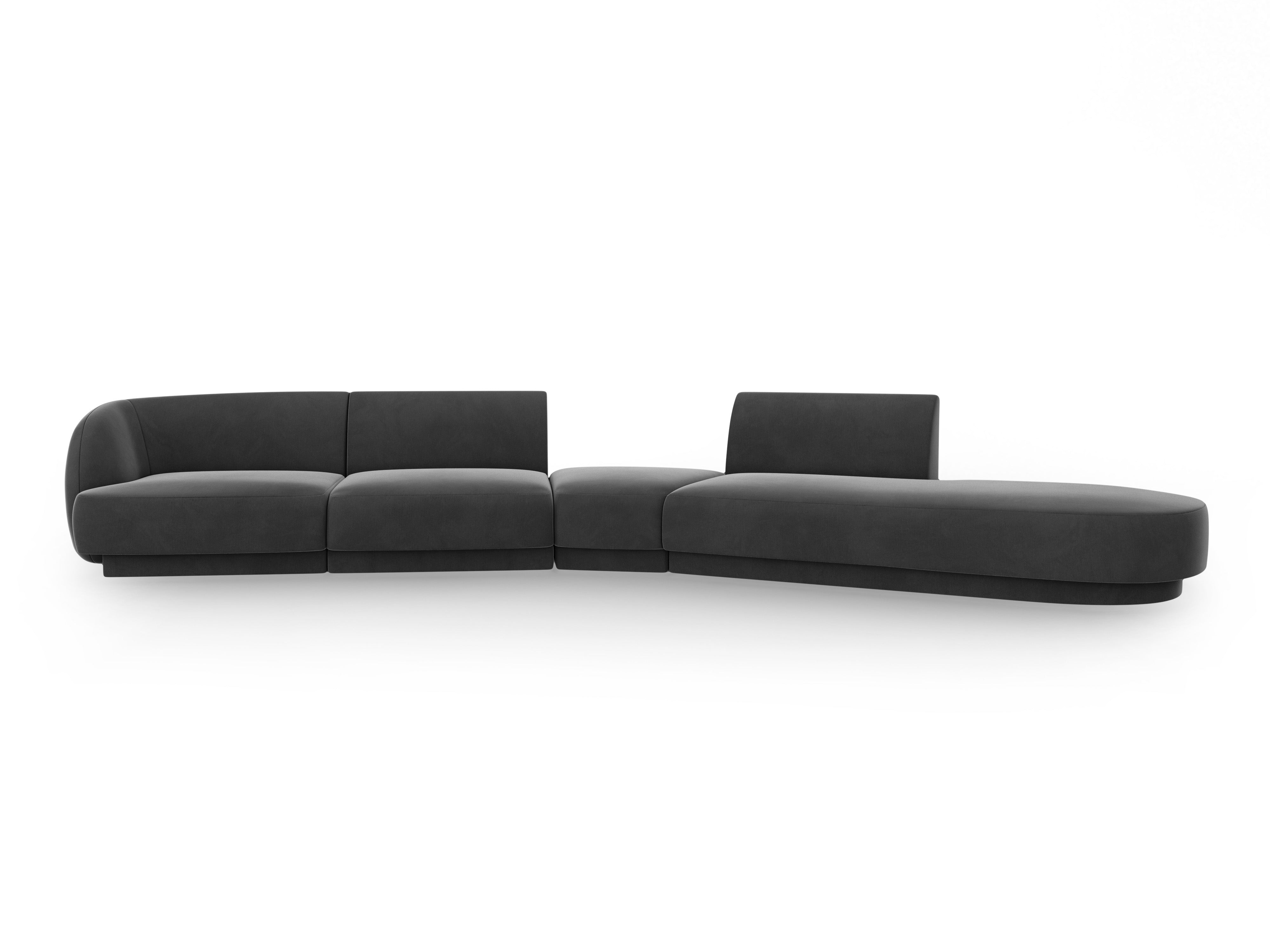 Sofa Miley 380x158cm, Material: Samt